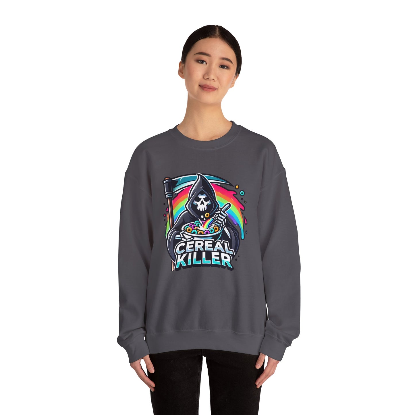 Cereal Killer Grim Design - Unisex Sweatshirt