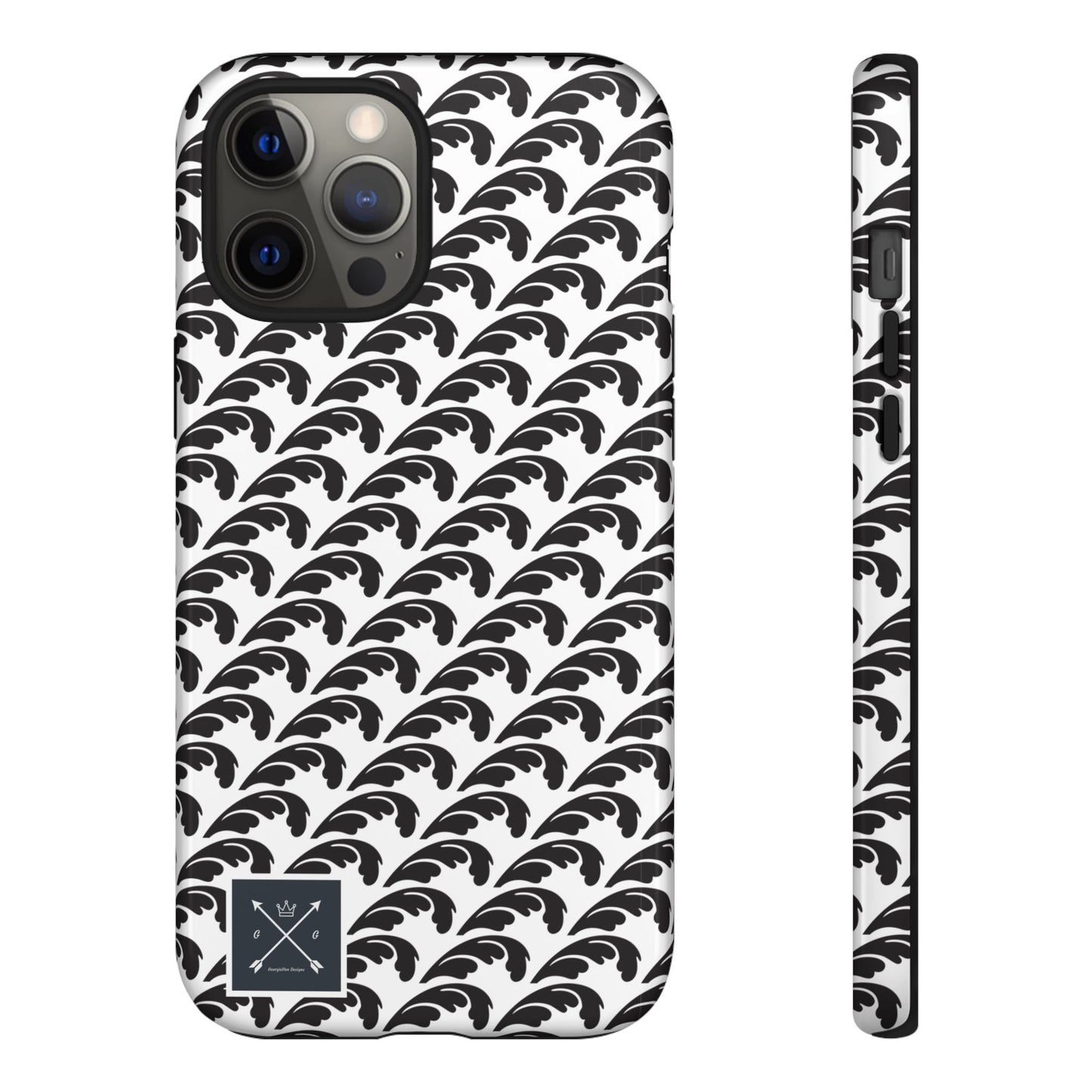 Beautiful Beloved One Flourish (black/white) - Tough Phone Cases