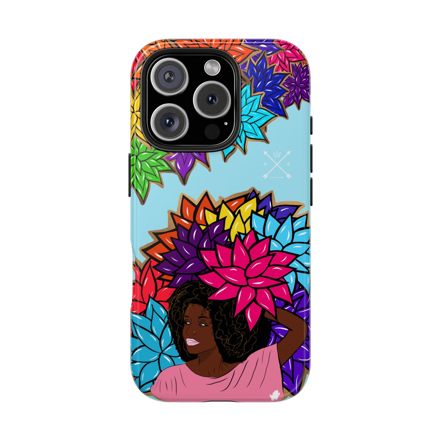 Beauty with Flowers - Tough Phone Cases
