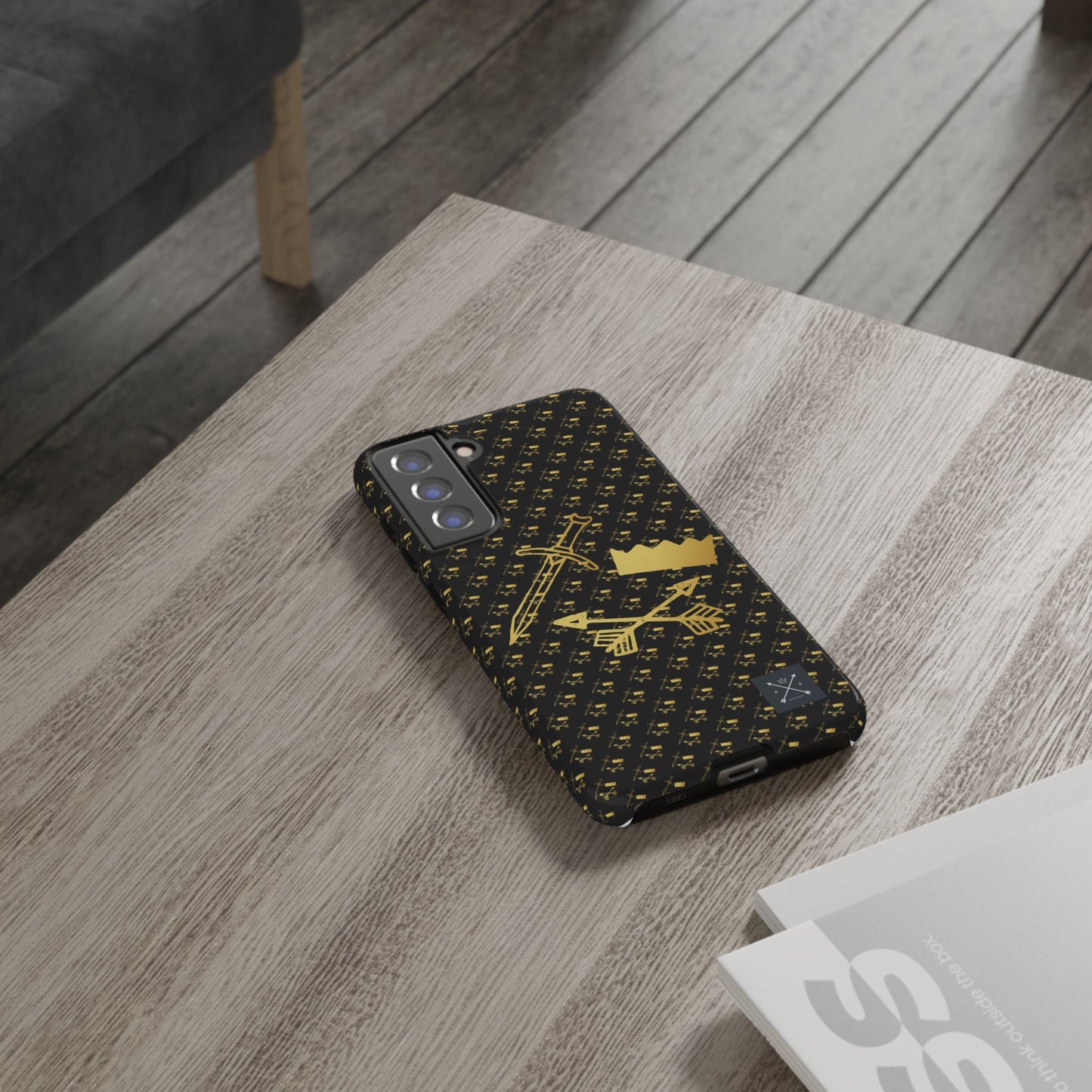 Gold and Bold Warrior - Tough Phone Cases