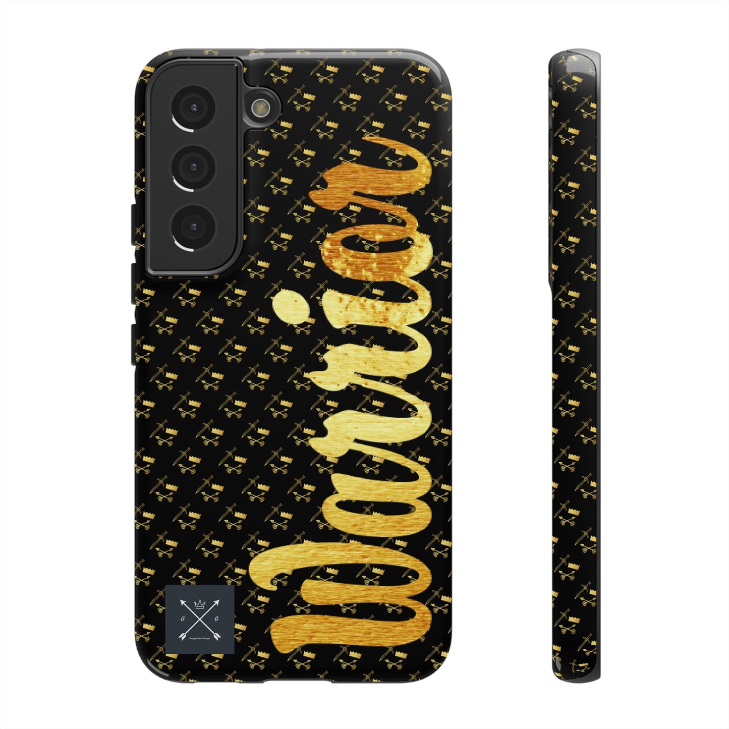 Gold and Bold Warrior - Tough Phone Cases
