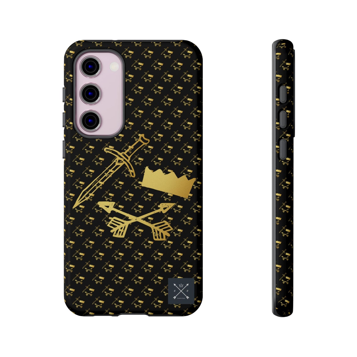 Gold and Bold Warrior - Tough Phone Cases