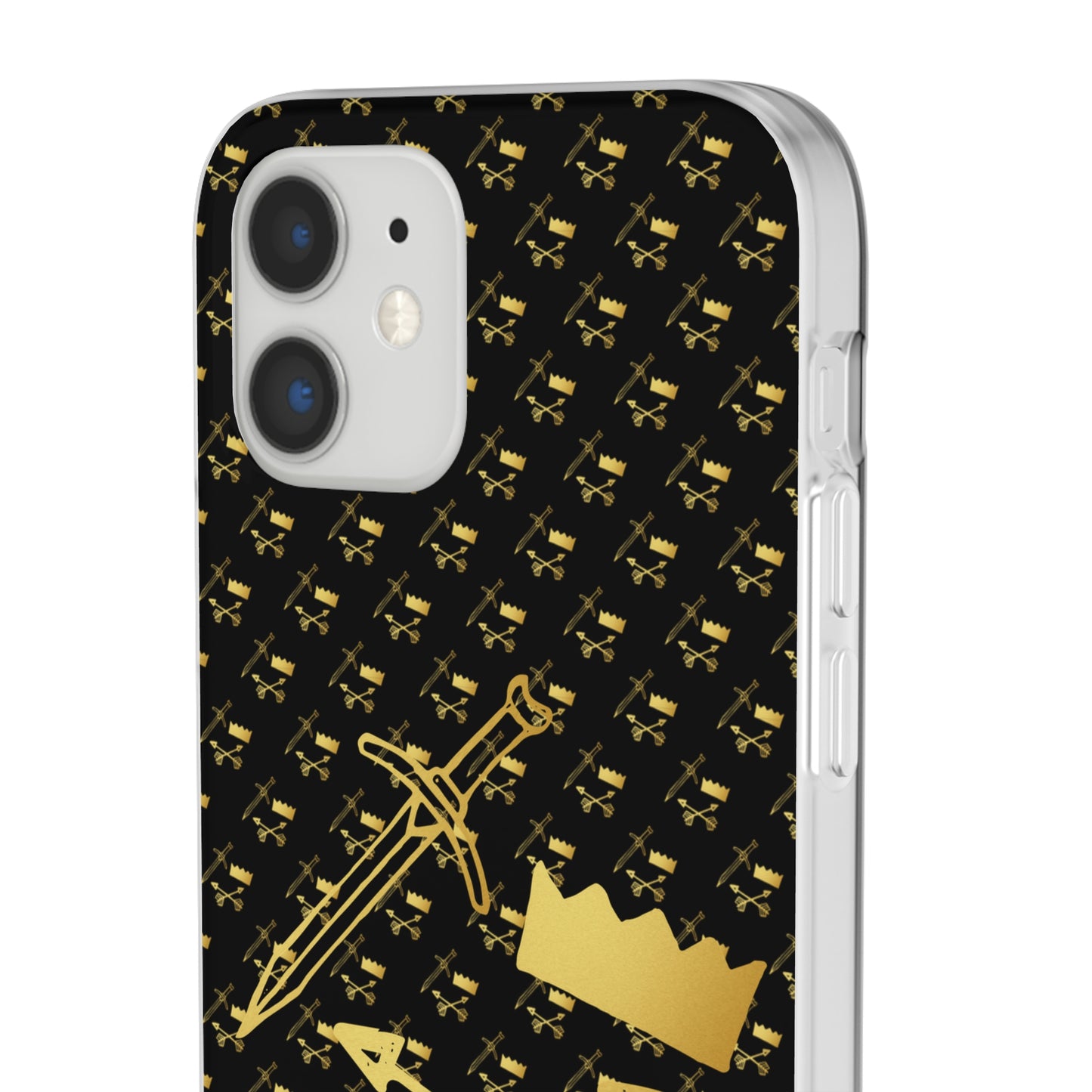 Gold and Bold Warrior - Flexi  Phone Cases