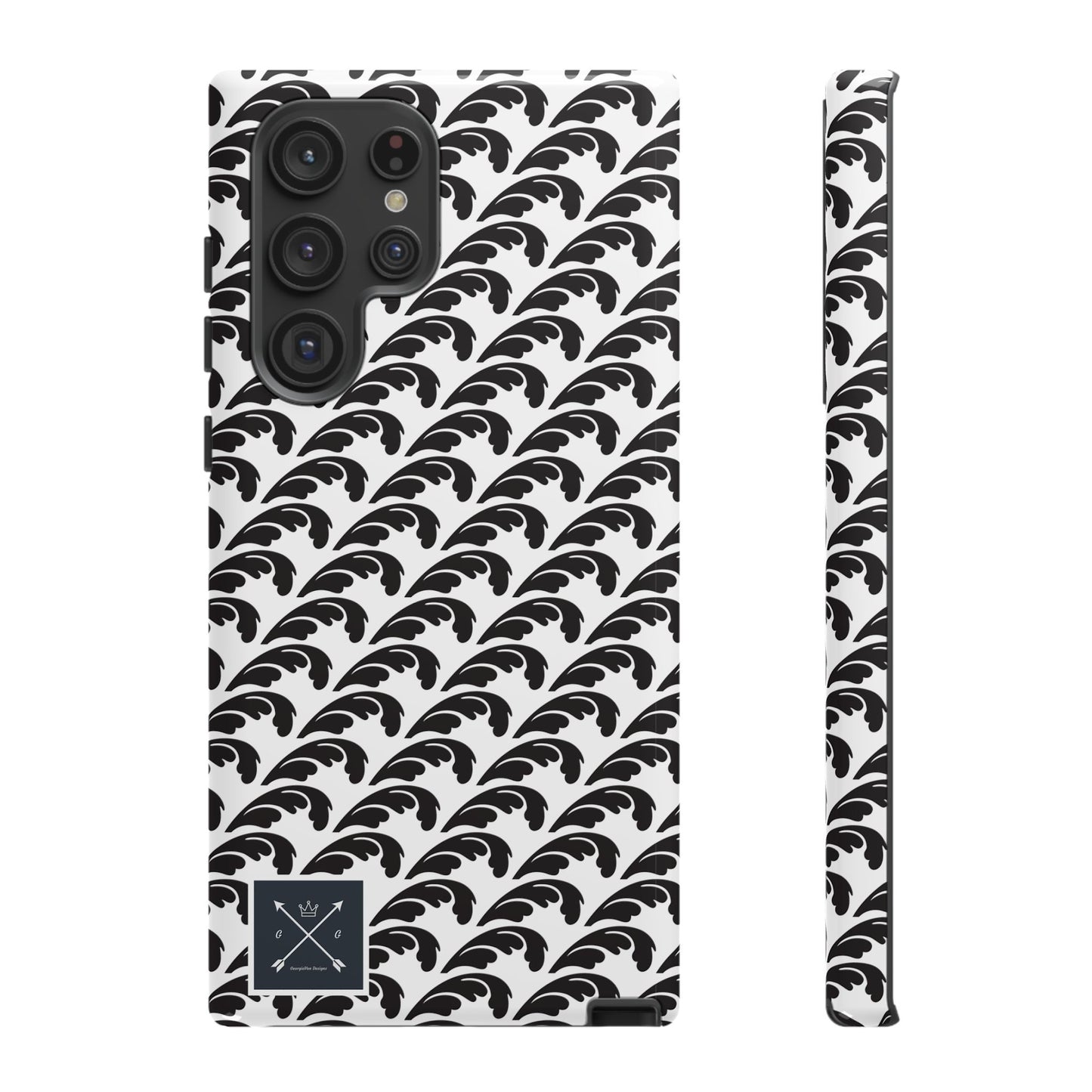 Beautiful Beloved One Flourish (black/white) - Tough Phone Cases
