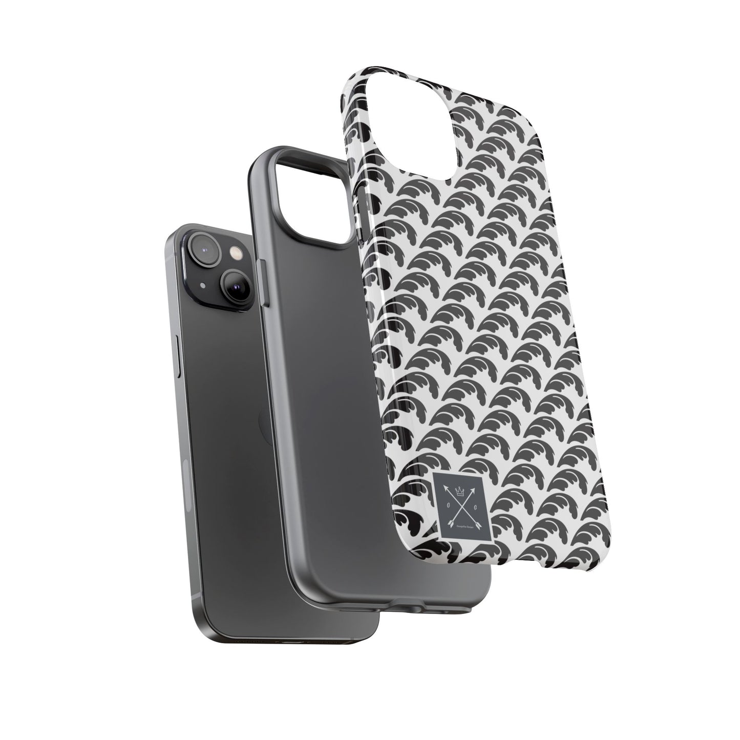 Beautiful Beloved One Flourish (black/white) - Tough Phone Cases