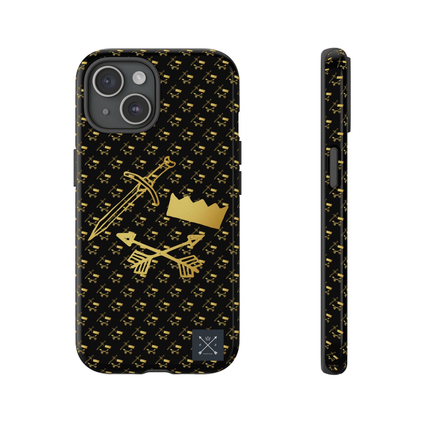 Gold and Bold Warrior - Tough Phone Cases