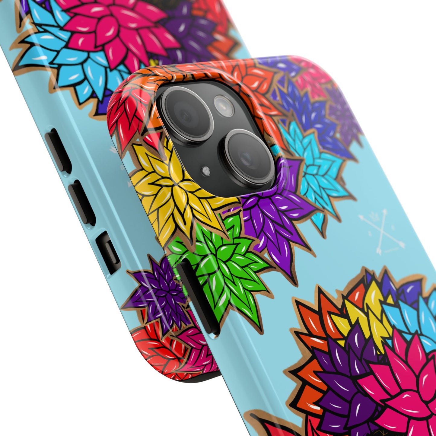 Beauty with Flowers - Tough Phone Cases