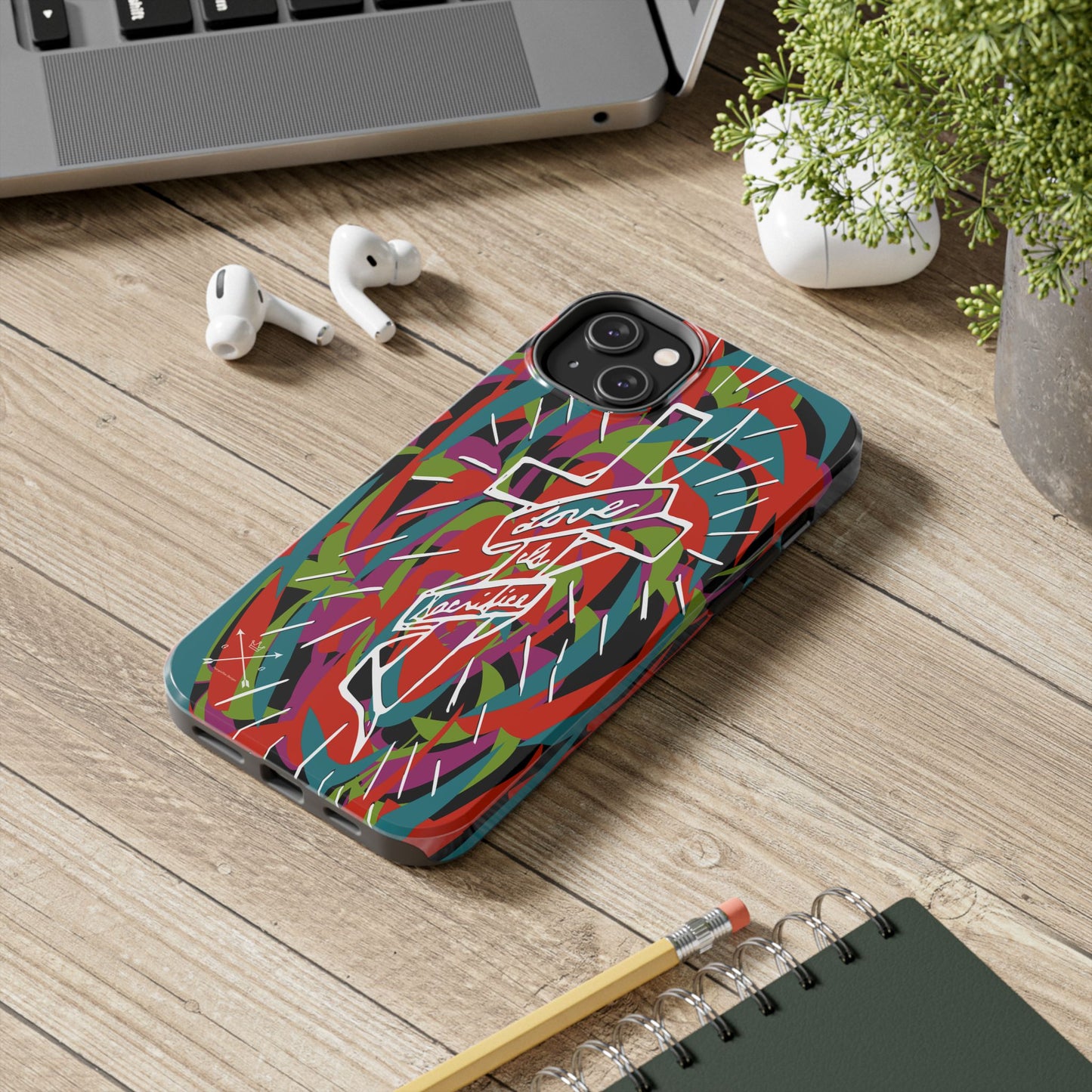 Love is Sacrifice - Tough Phone Cases