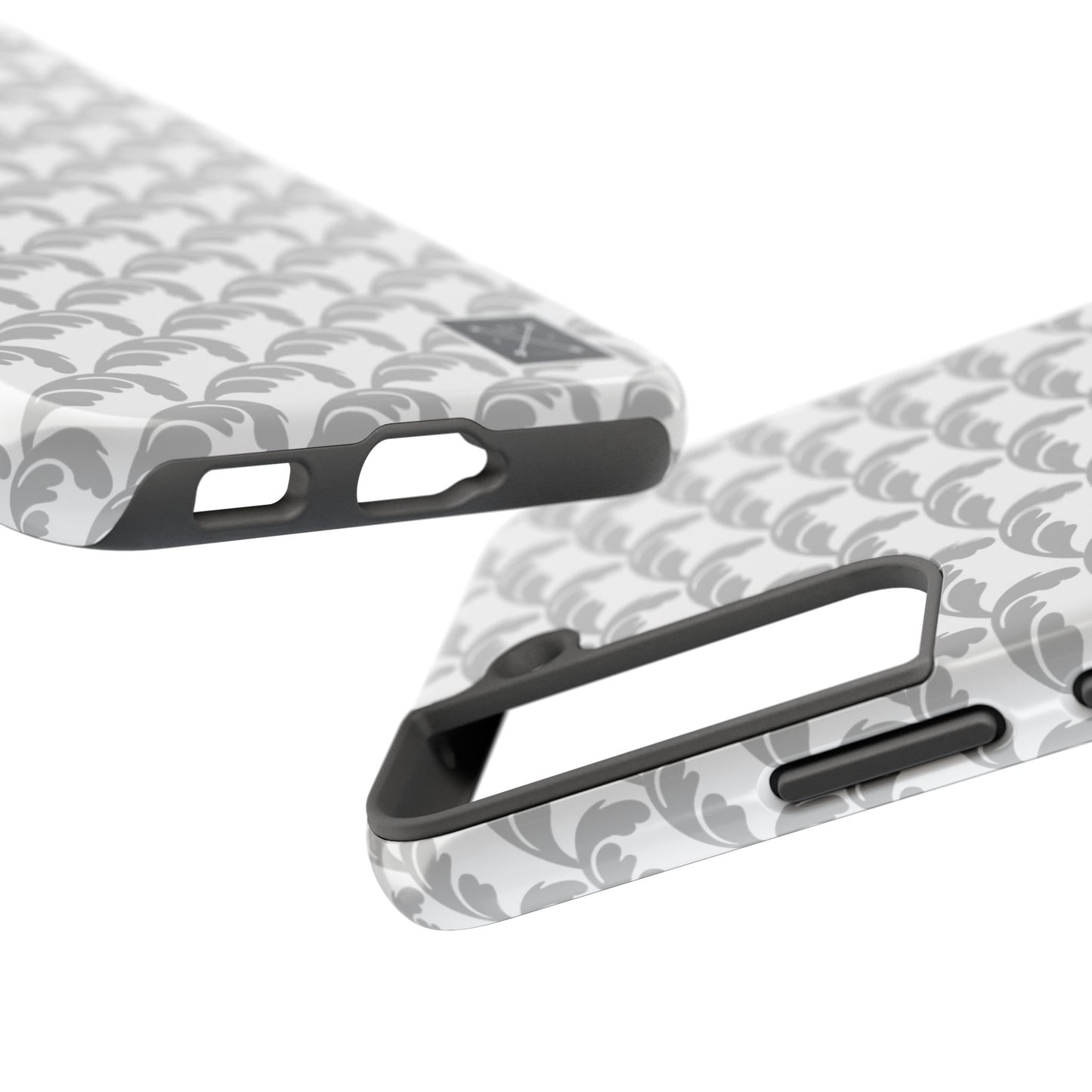 Beautiful Beloved Flourish (white/silver) - Tough Phone Cases
