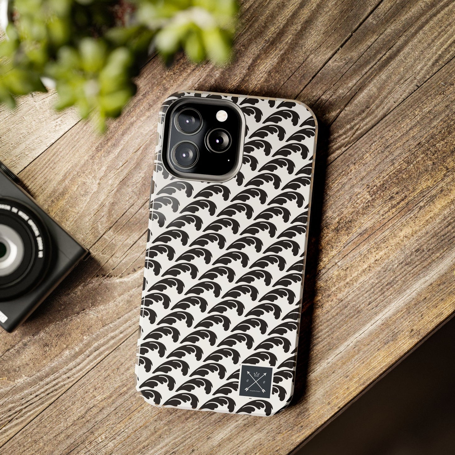 Beautiful Beloved One Flourish (black/white) - Tough Phone Cases
