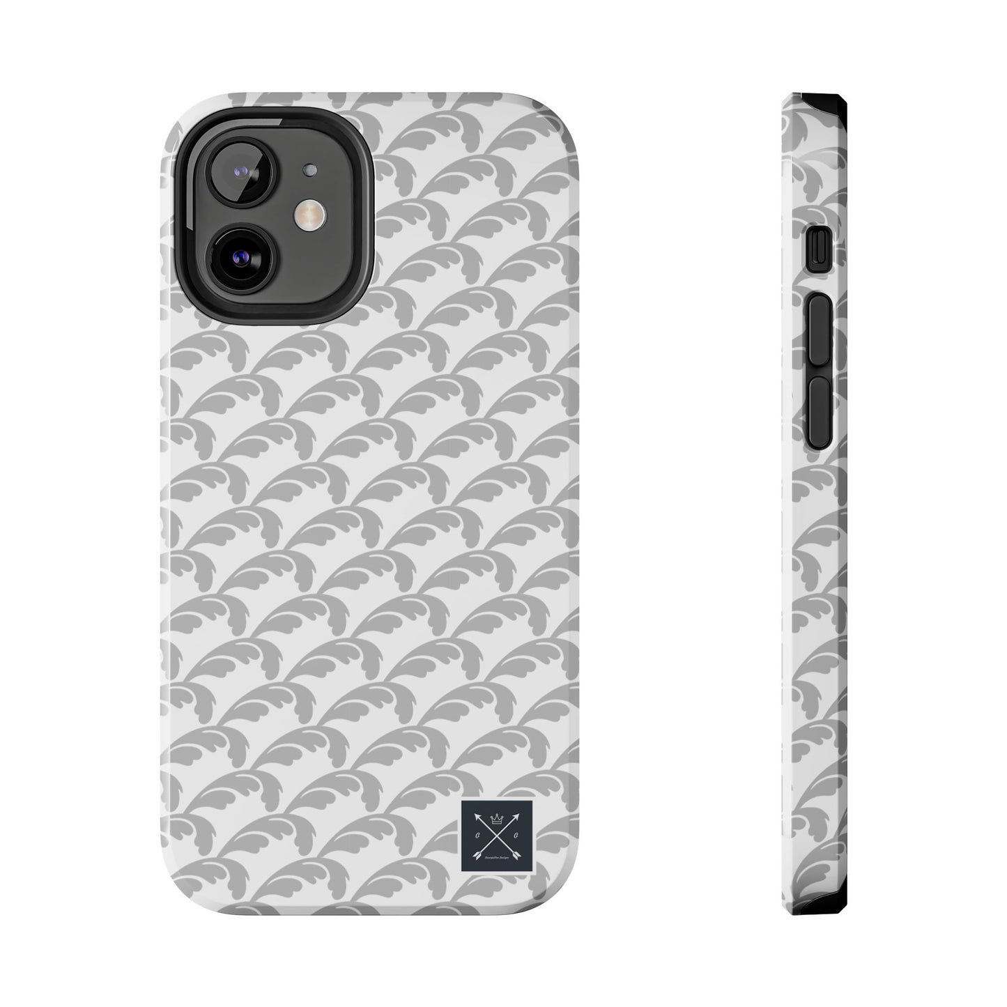 Beautiful Beloved Flourish (white/silver) - Tough Phone Cases