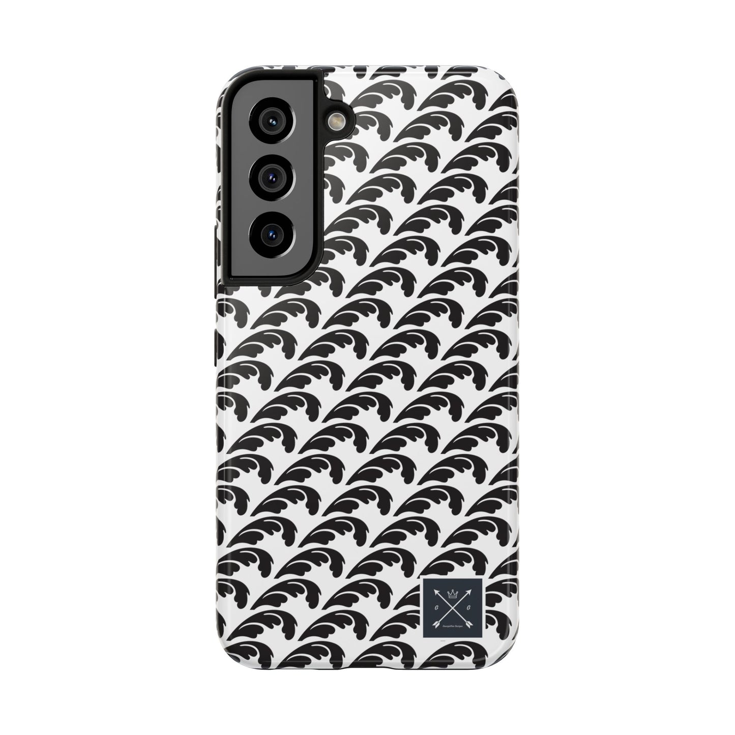 Beautiful Beloved One Flourish (black/white) - Tough Phone Cases