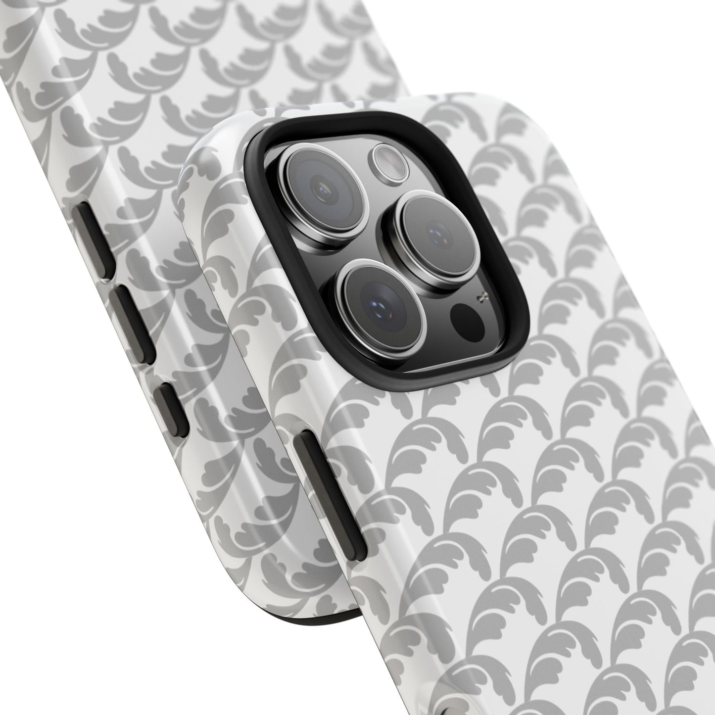 Beautiful Beloved Flourish (white/silver) - Tough Phone Cases
