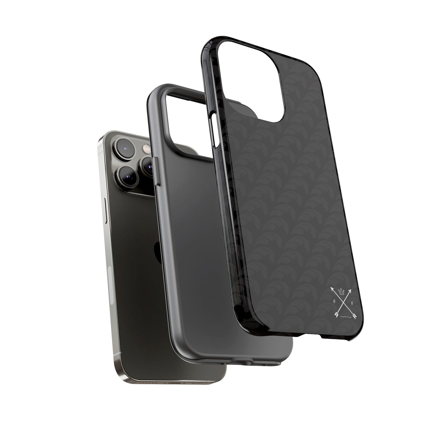 Beautiful Beloved One Flourish - Tough Phone Cases (black/black)