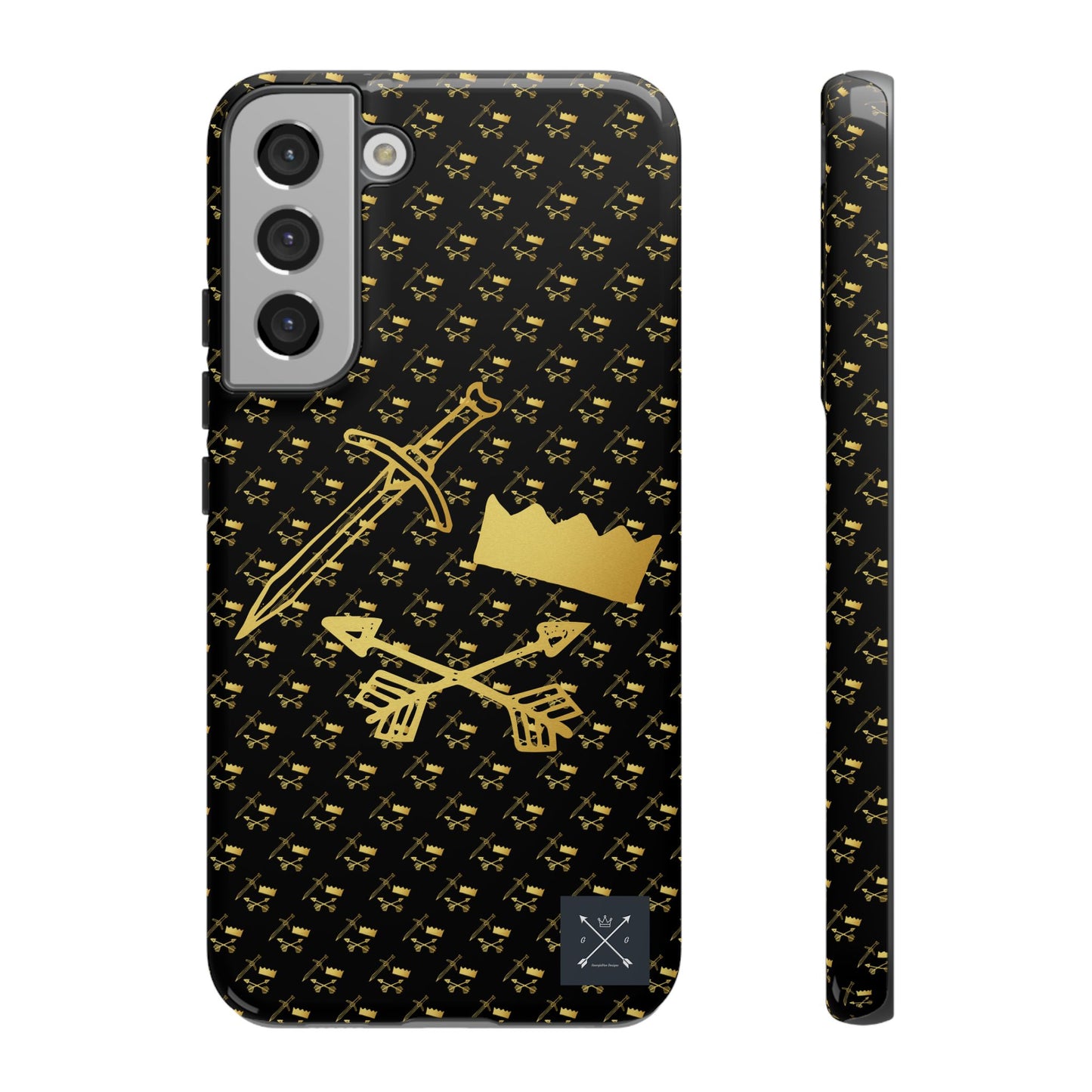 Gold and Bold Warrior - Tough Phone Cases