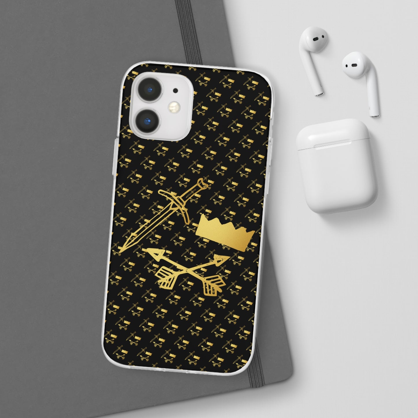 Gold and Bold Warrior - Flexi  Phone Cases