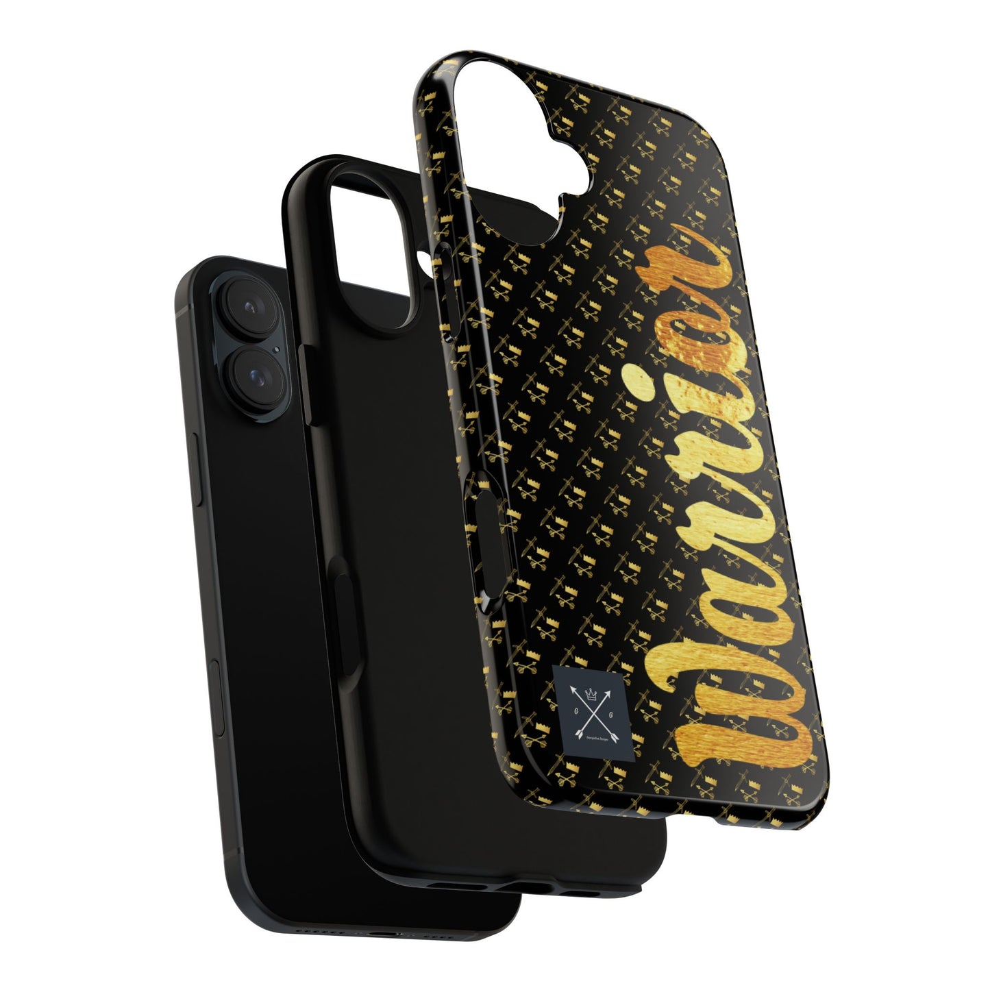Gold and Bold Warrior - Tough Phone Cases