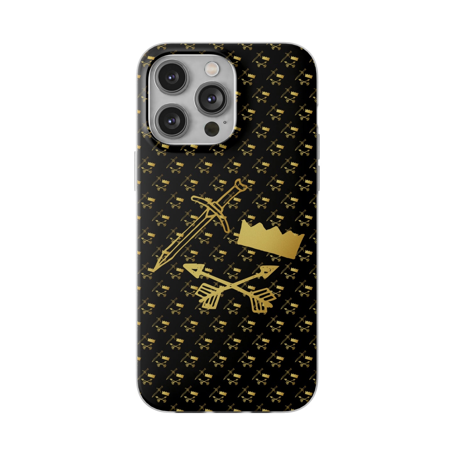 Gold and Bold Warrior - Flexi  Phone Cases