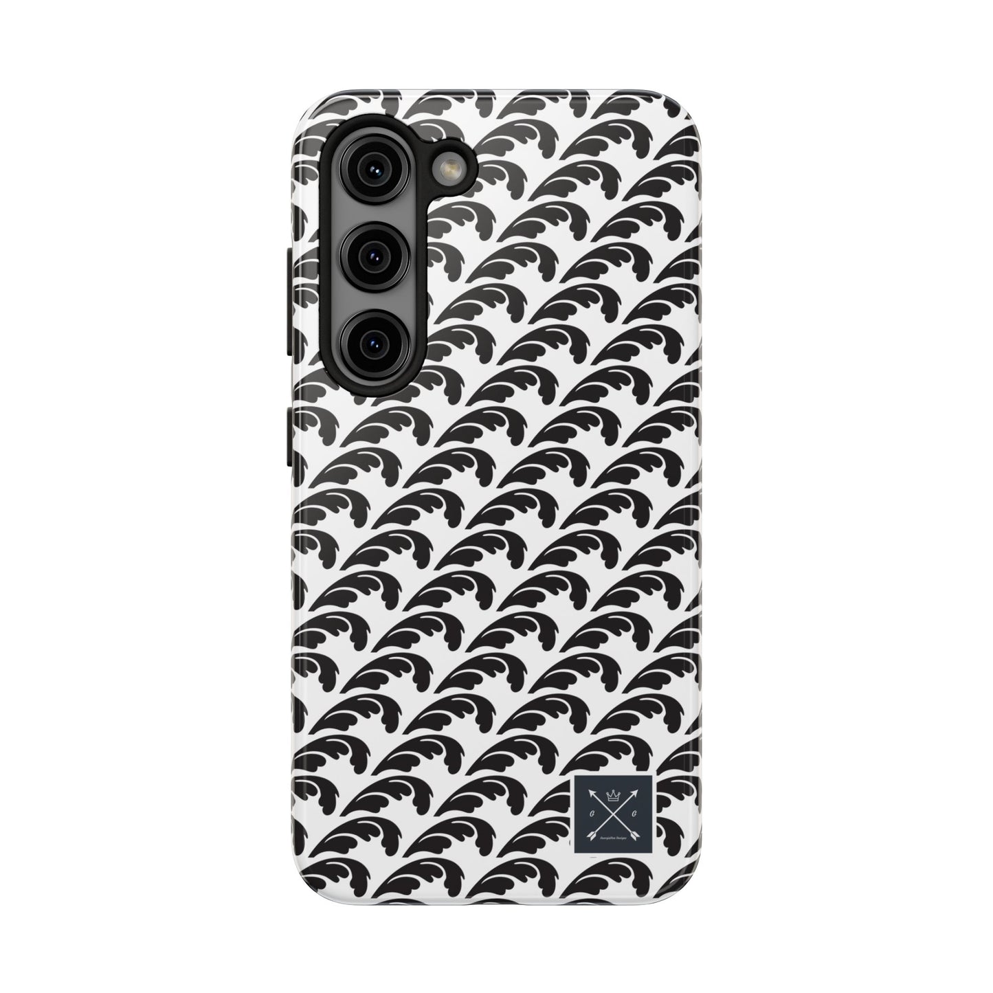 Beautiful Beloved One Flourish (black/white) - Tough Phone Cases