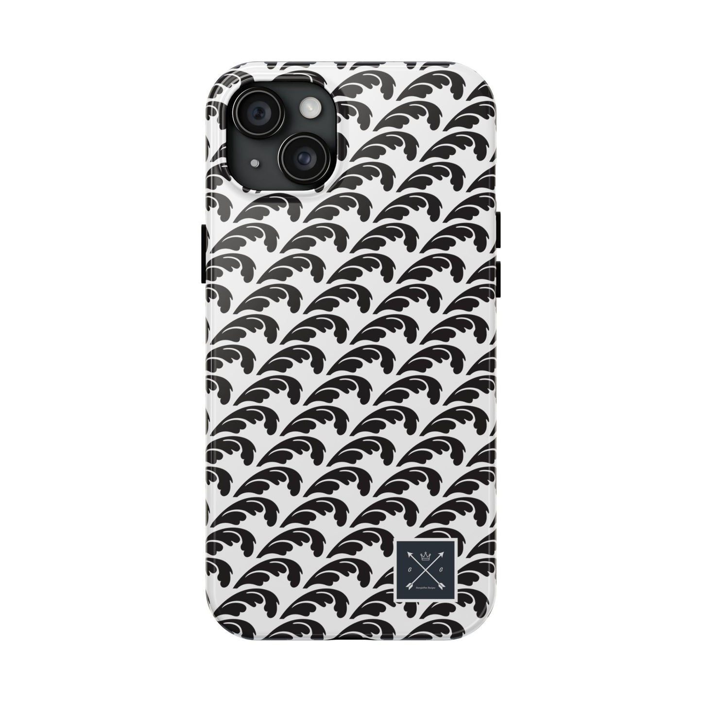 Beautiful Beloved One Flourish (black/white) - Tough Phone Cases