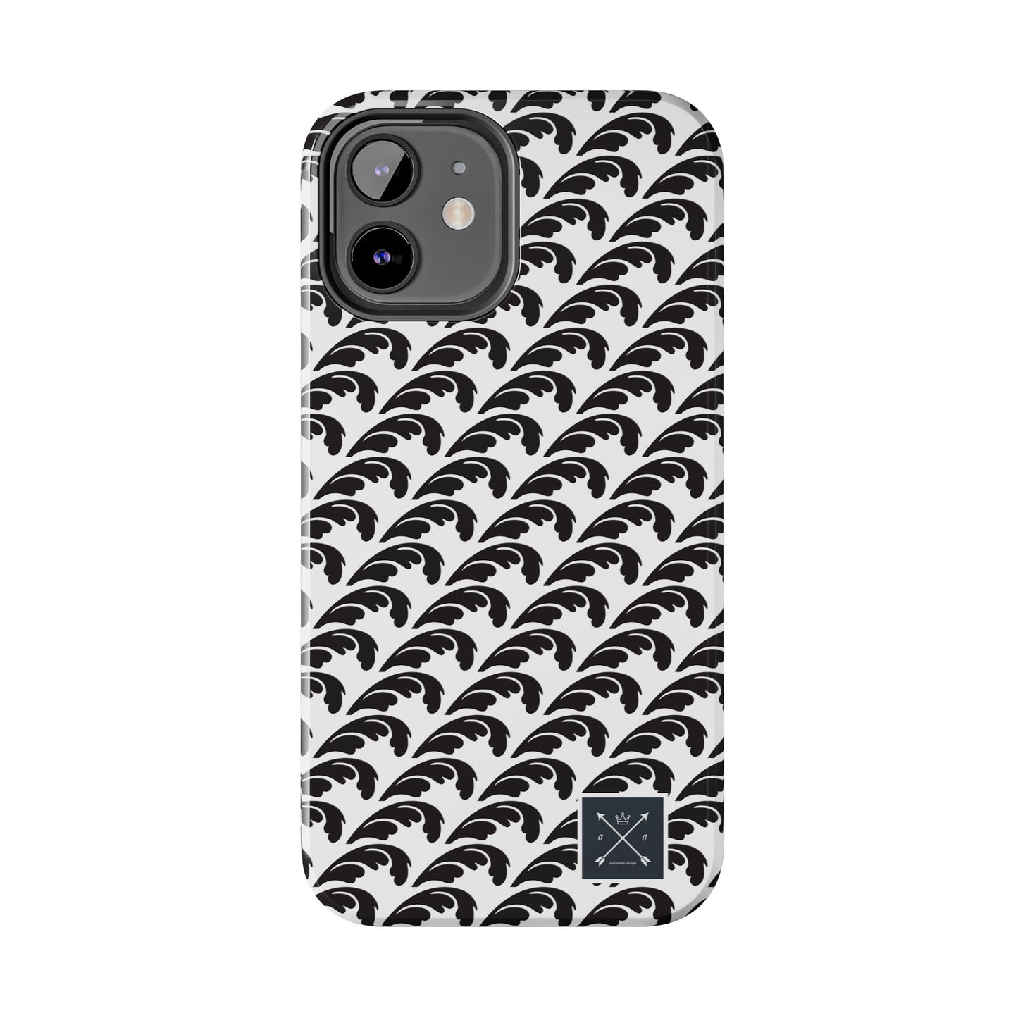 Beautiful Beloved One Flourish (black/white) - Tough Phone Cases