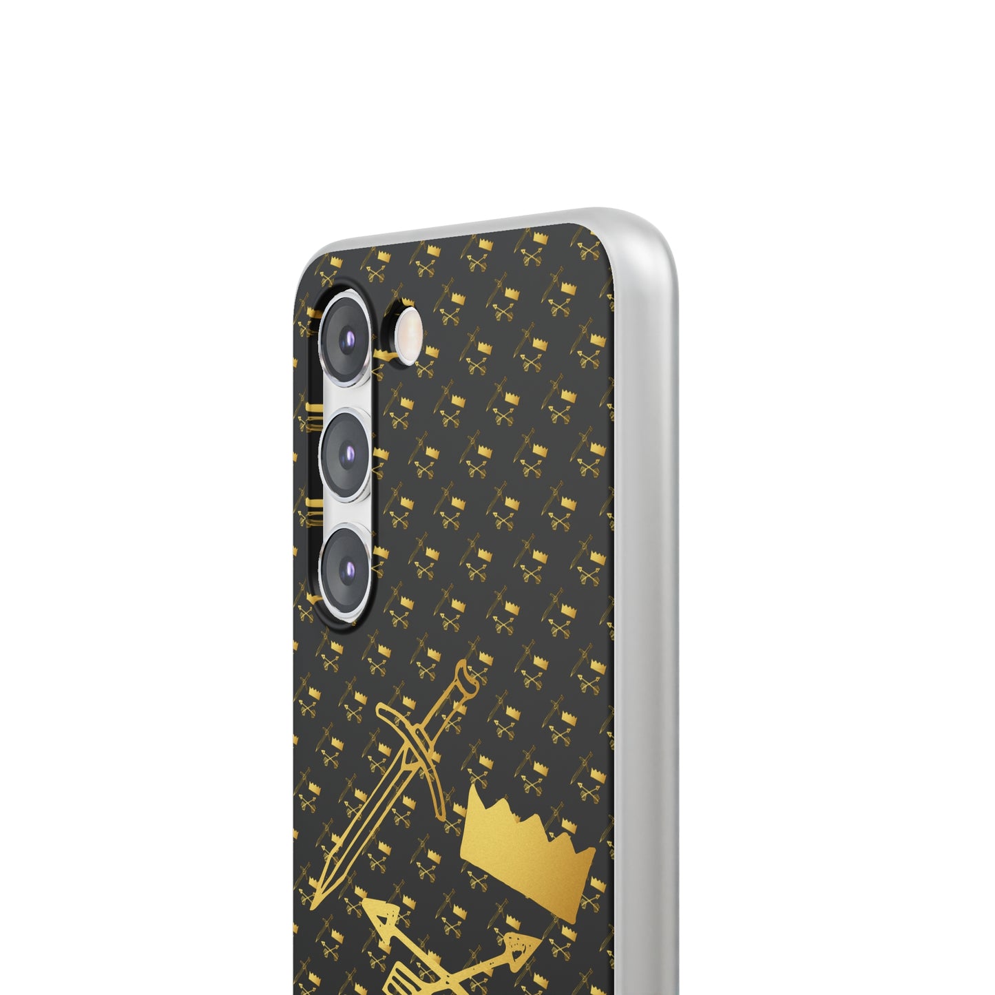 Gold and Bold Warrior - Flexi  Phone Cases