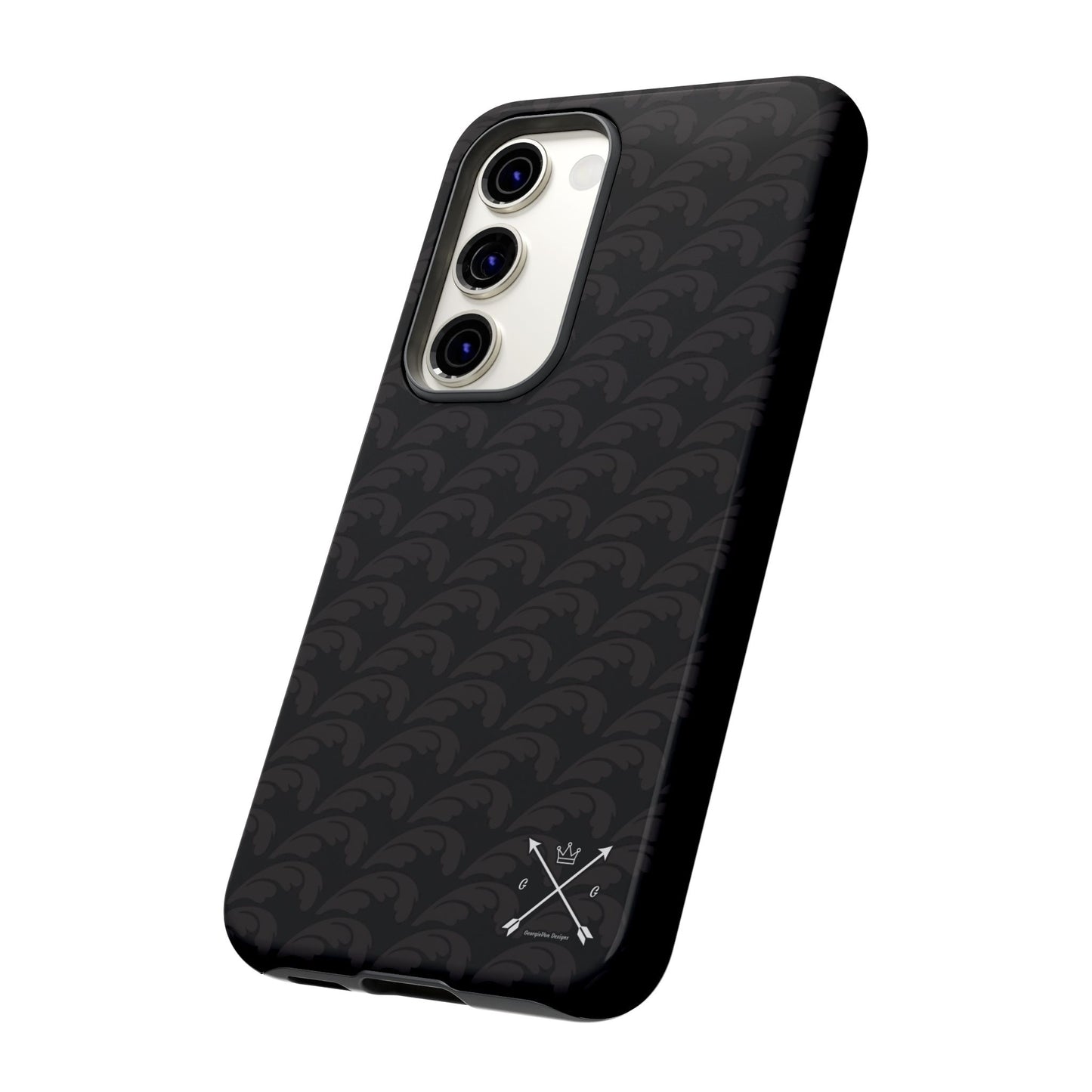 Beautiful Beloved One Flourish - Tough Phone Cases (black/black)