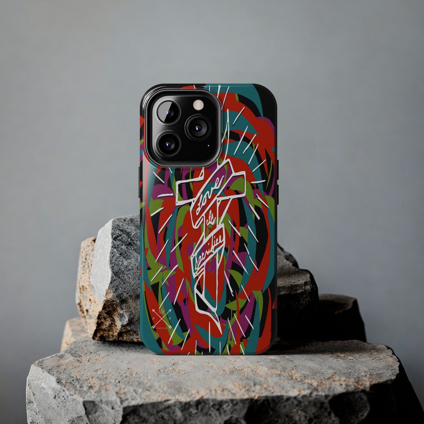 Love is Sacrifice - Tough Phone Cases