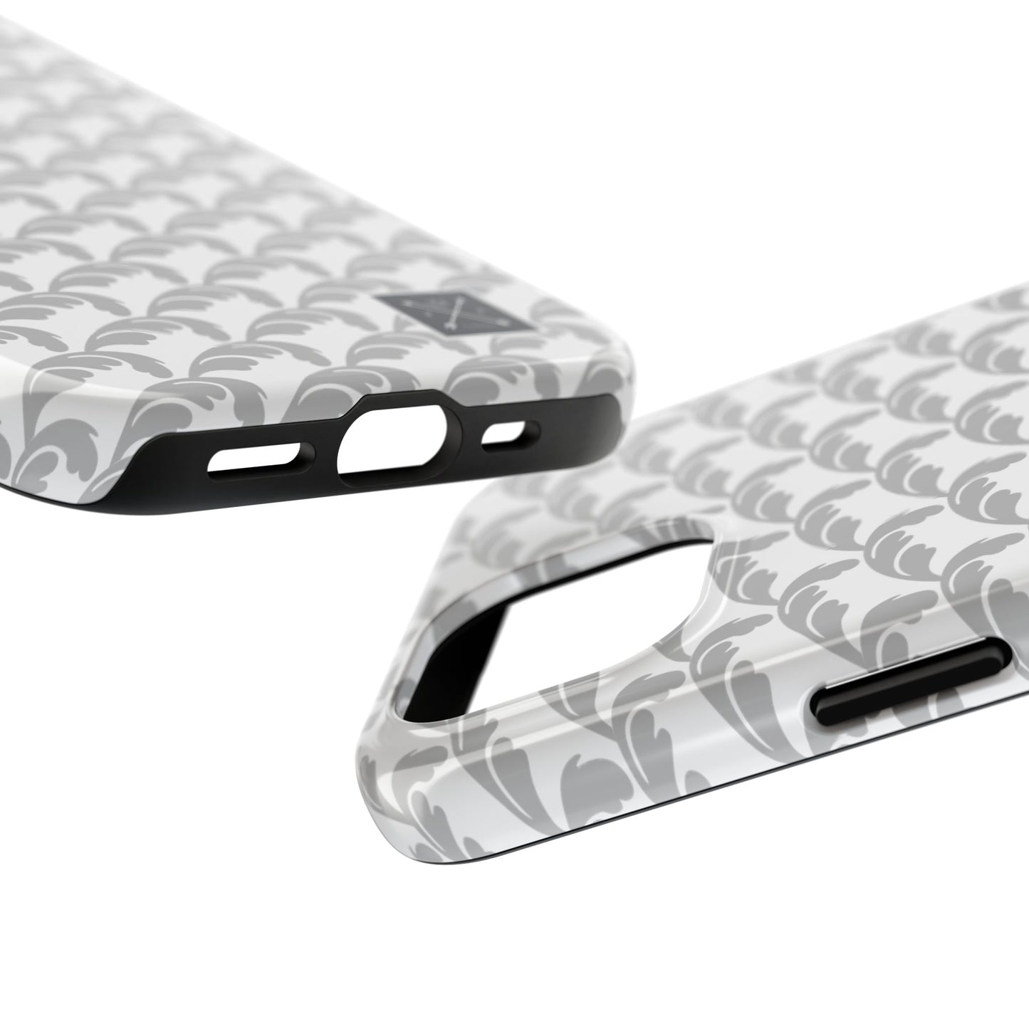 Beautiful Beloved Flourish (white/silver) - Tough Phone Cases