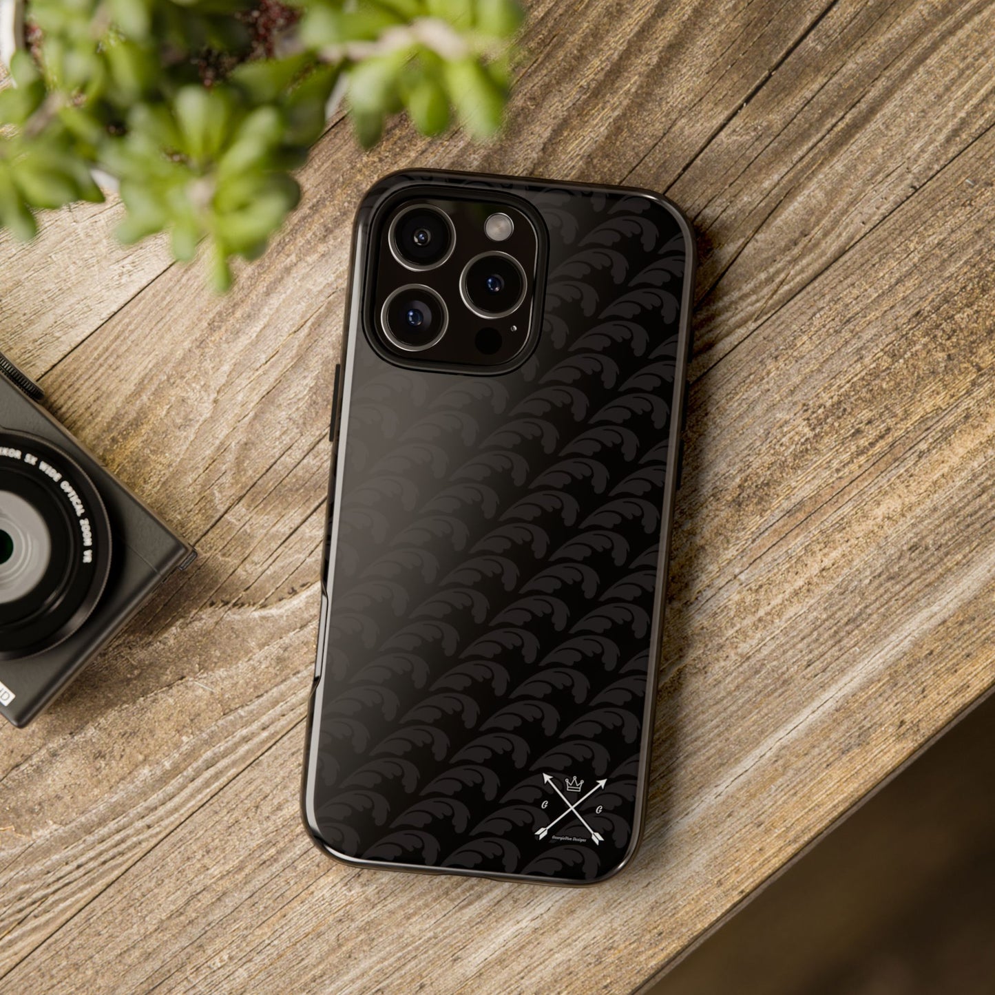 Beautiful Beloved One Flourish - Tough Phone Cases (black/black)