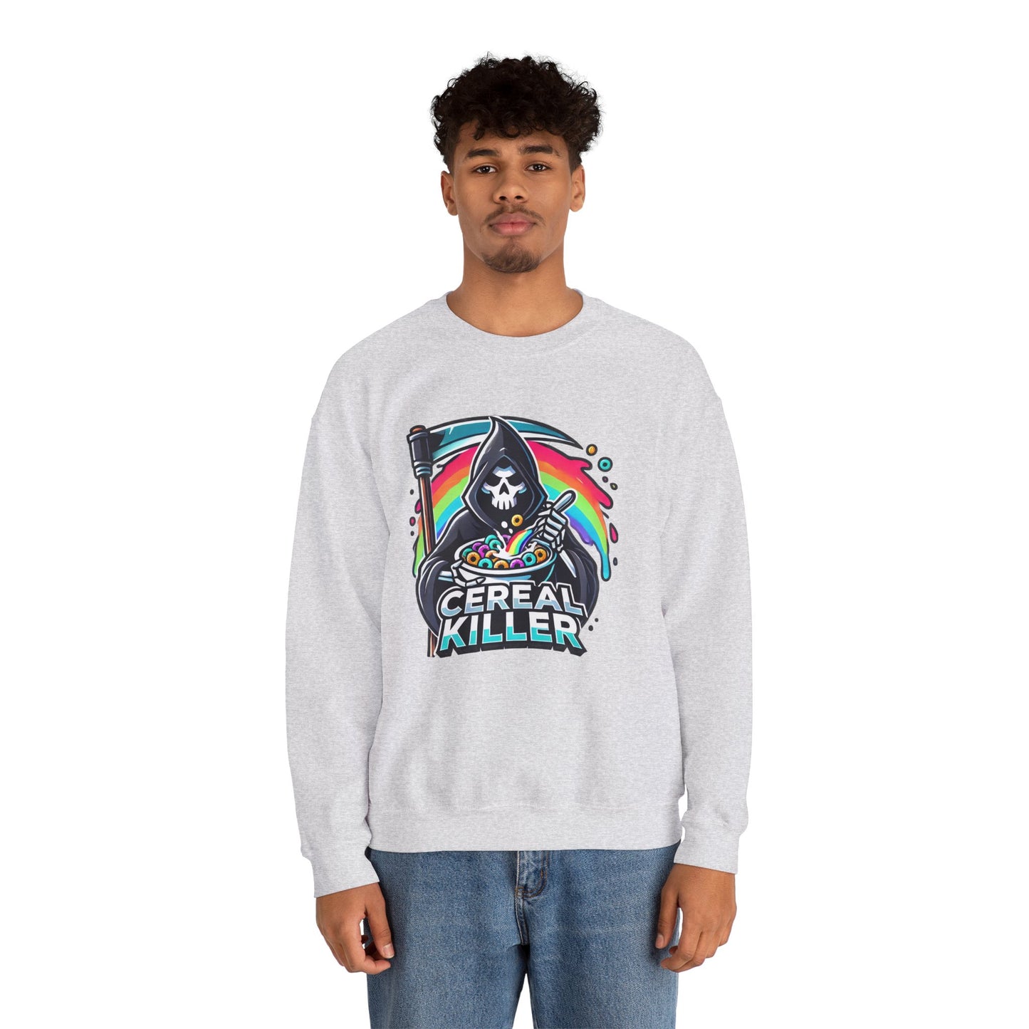 Cereal Killer Grim Design - Unisex Sweatshirt