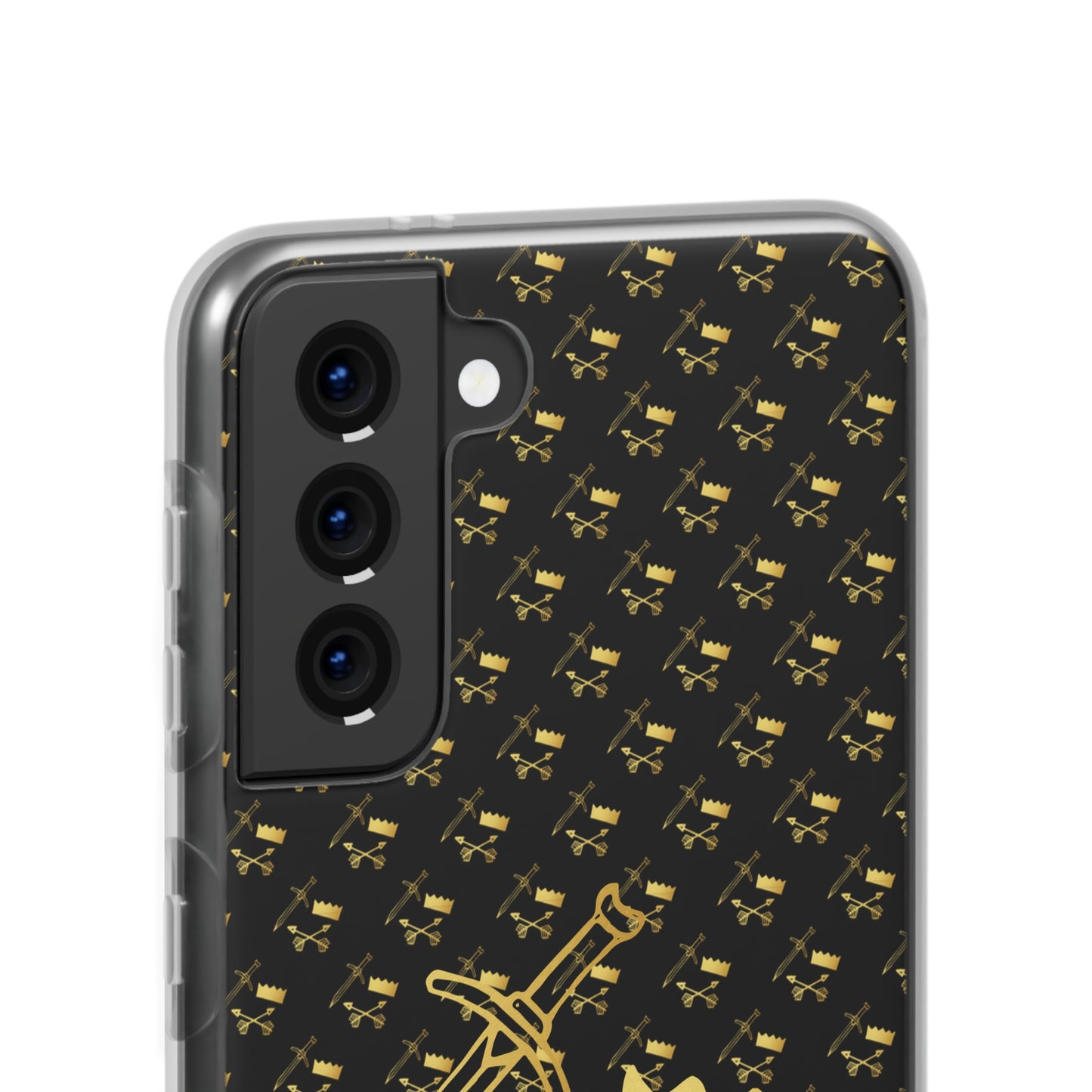 Gold and Bold Warrior - Flexi  Phone Cases