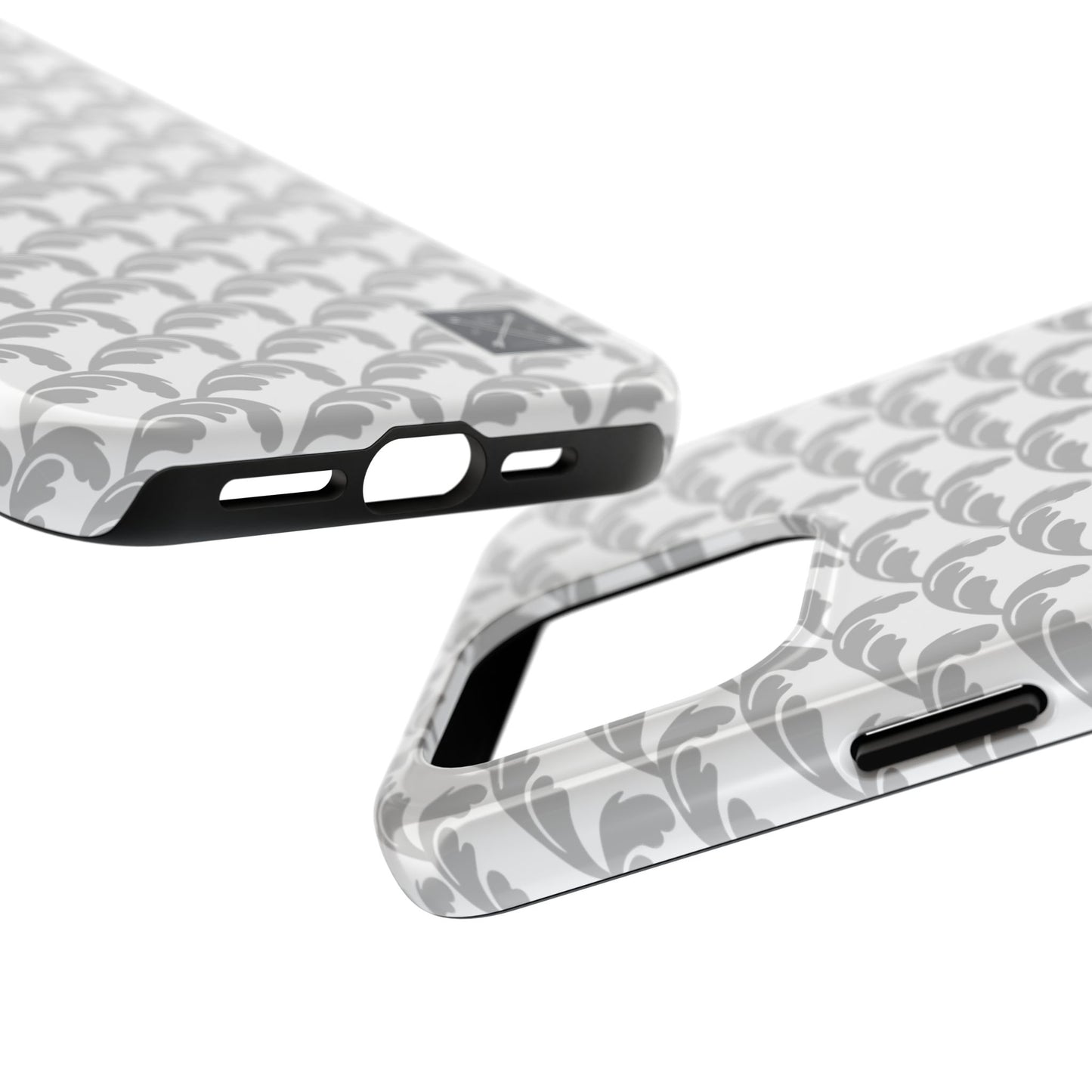 Beautiful Beloved Flourish (white/silver) - Tough Phone Cases