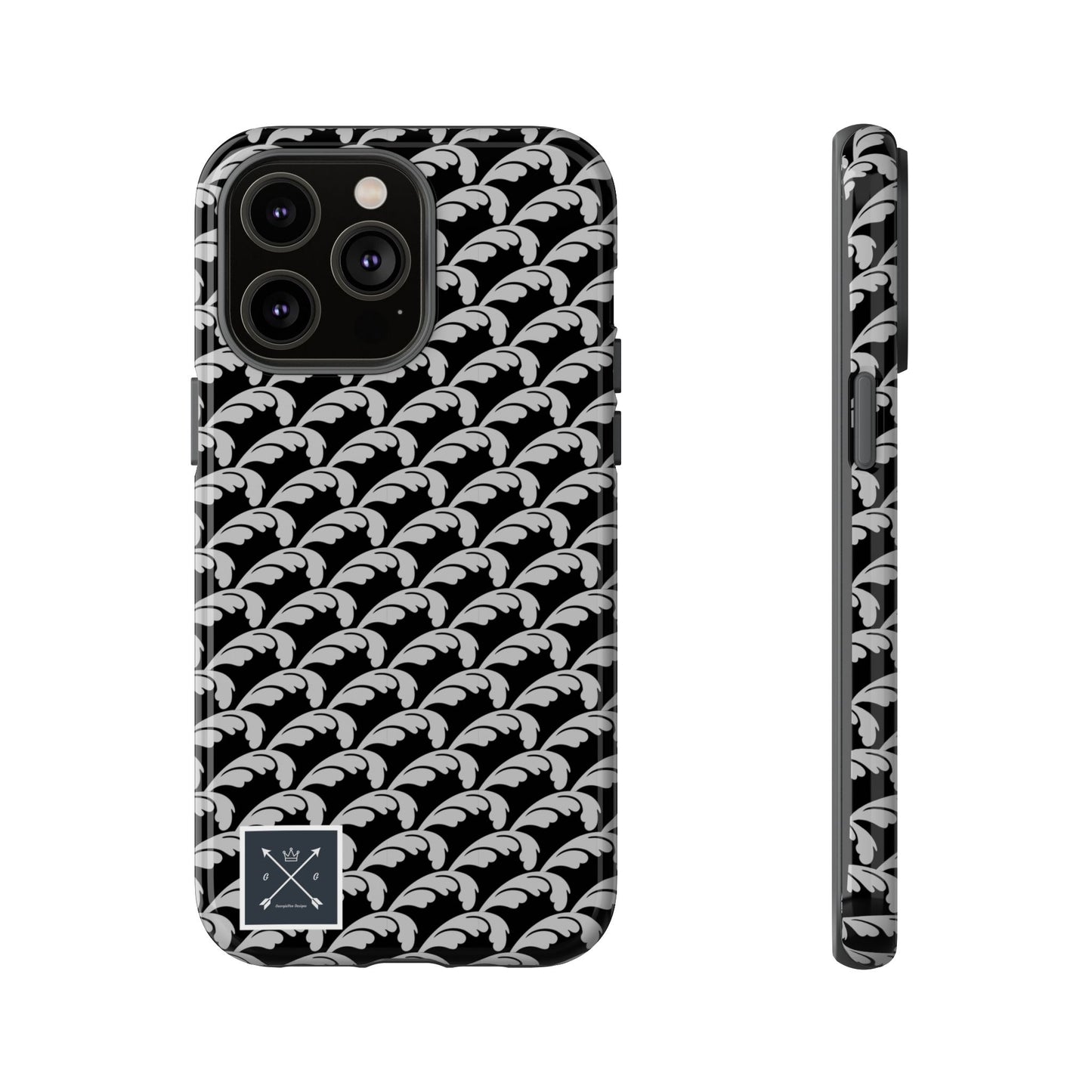 Beautiful Beloved One Flourish (black/silver) - Tough Phone Cases