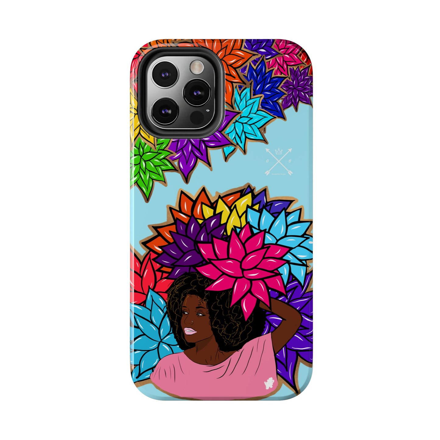 Beauty with Flowers - Tough Phone Cases