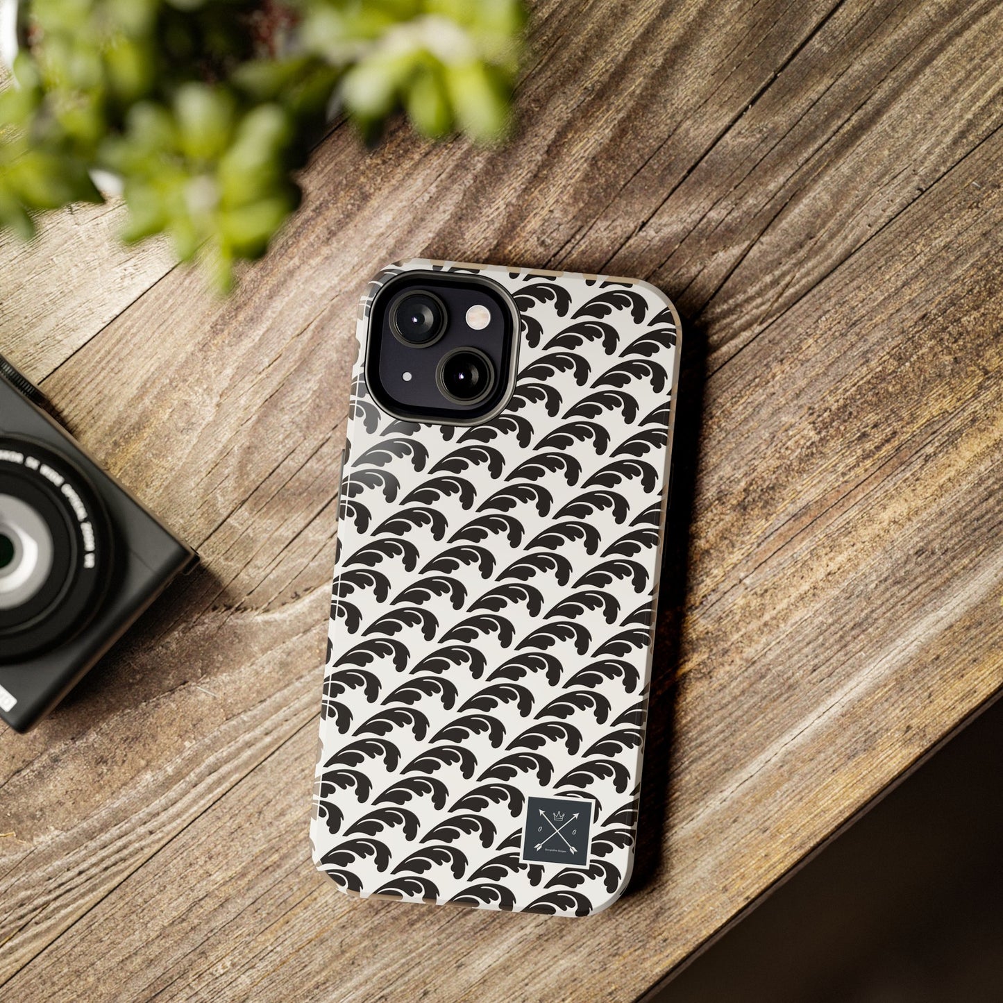 Beautiful Beloved One Flourish (black/white) - Tough Phone Cases