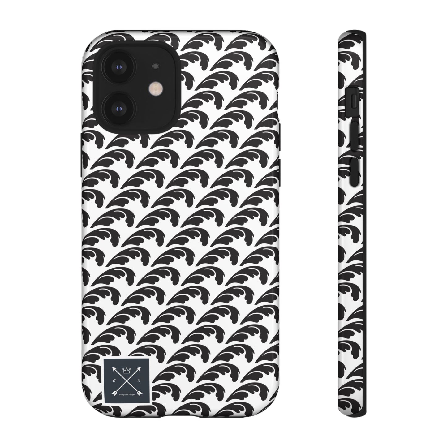 Beautiful Beloved One Flourish (black/white) - Tough Phone Cases