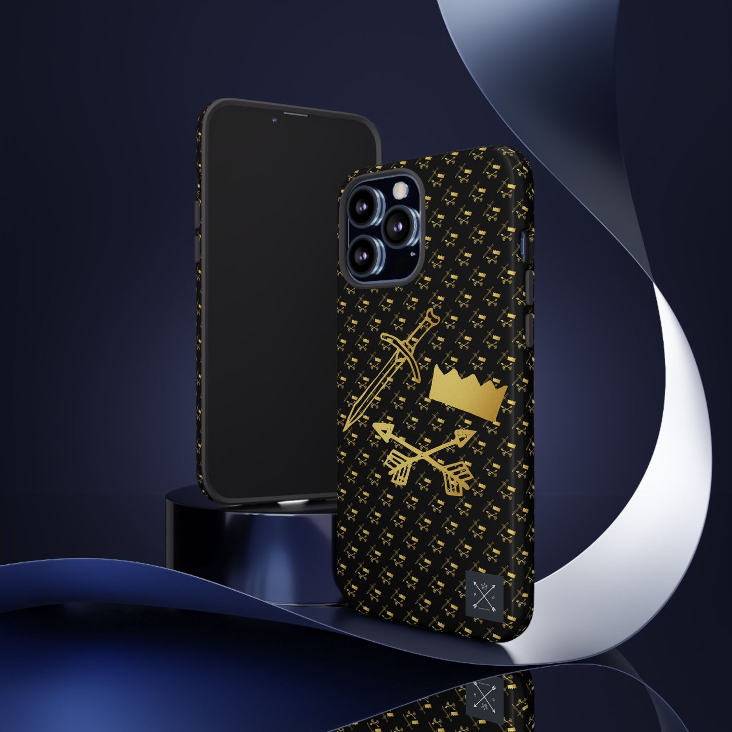Gold and Bold Warrior - Tough Phone Cases