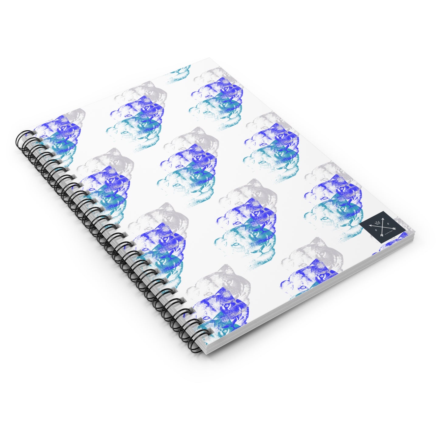 Lioness Arising - Spiral Notebook - Ruled Line - wht