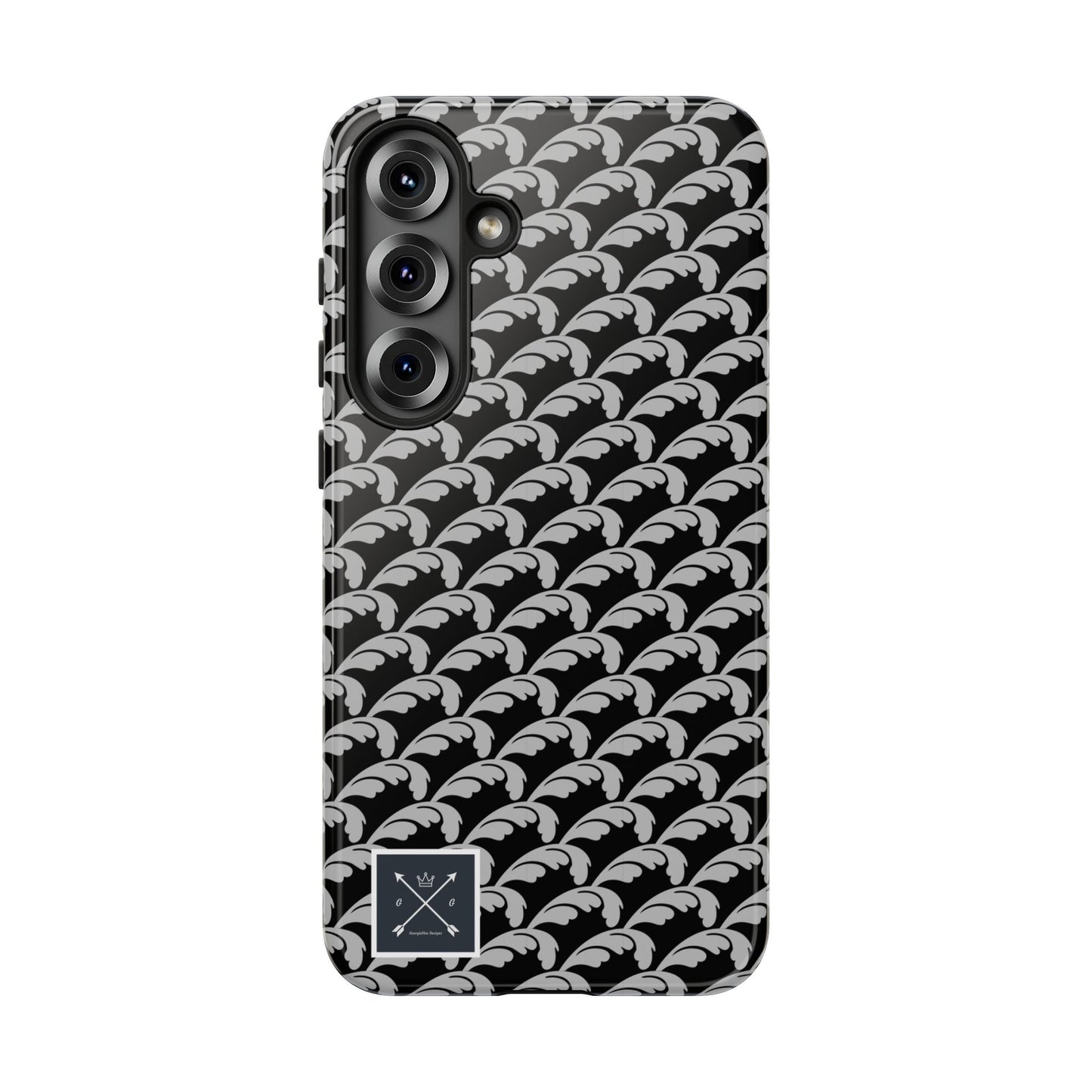 Beautiful Beloved One Flourish (black/silver) - Tough Phone Cases