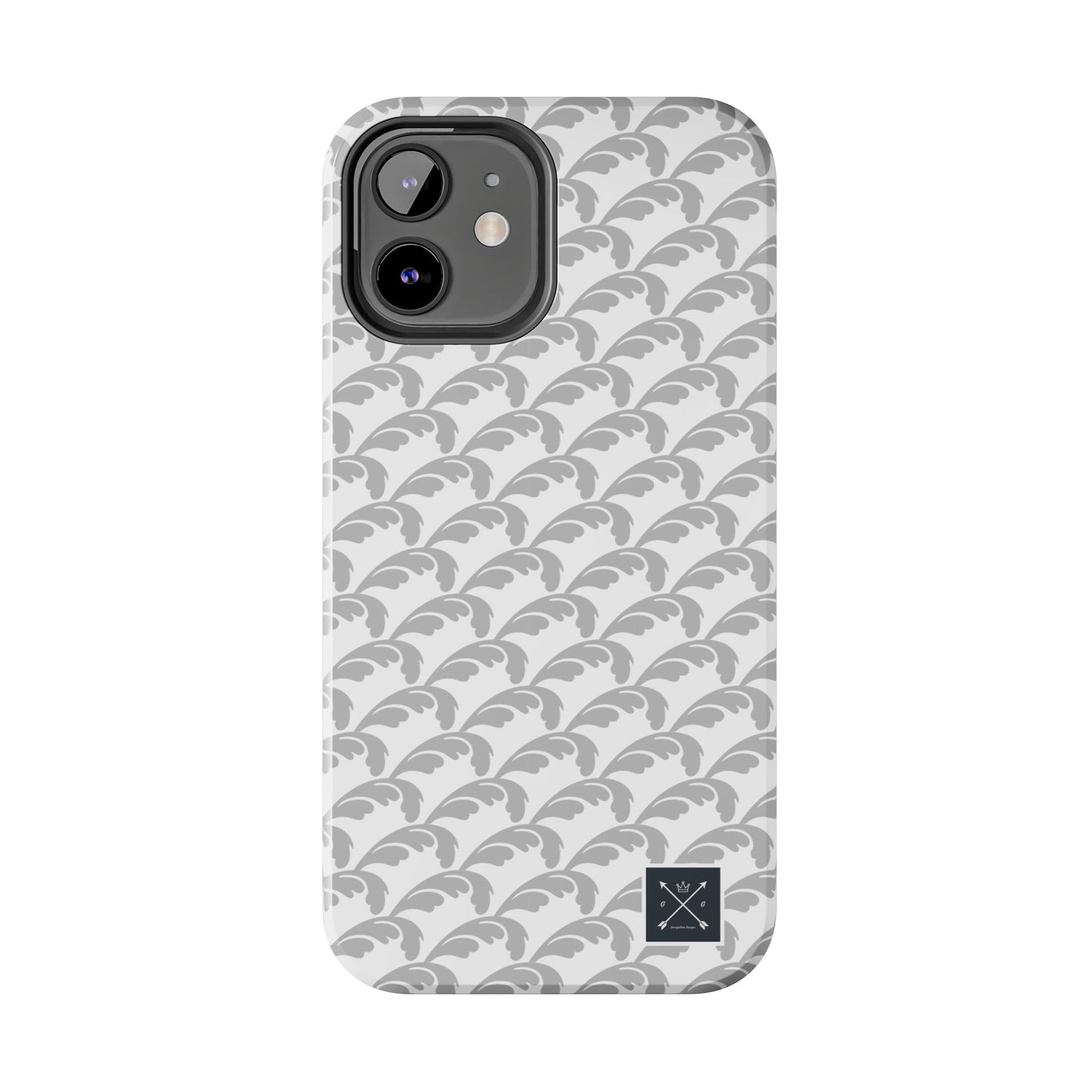 Beautiful Beloved Flourish (white/silver) - Tough Phone Cases