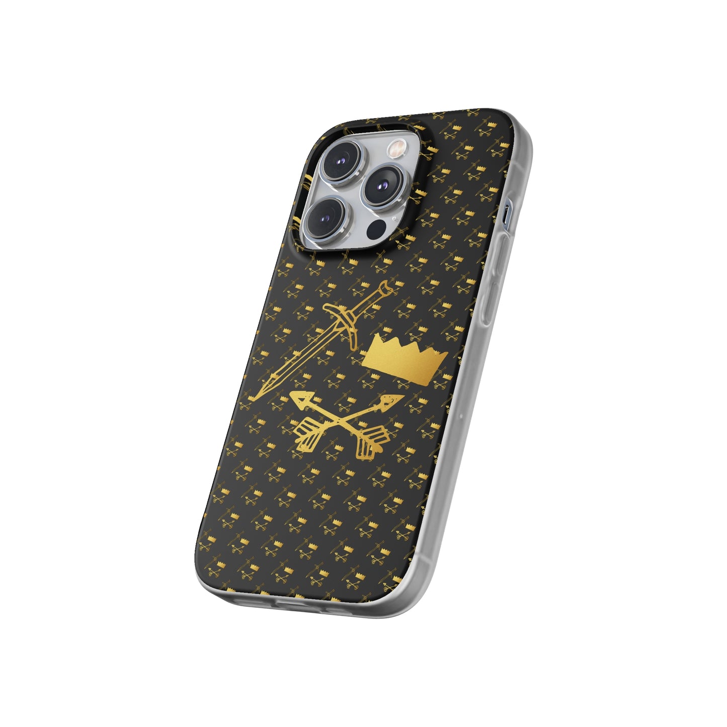 Gold and Bold Warrior - Flexi  Phone Cases