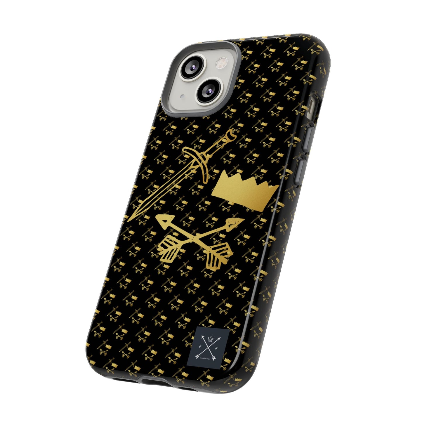 Gold and Bold Warrior - Tough Phone Cases