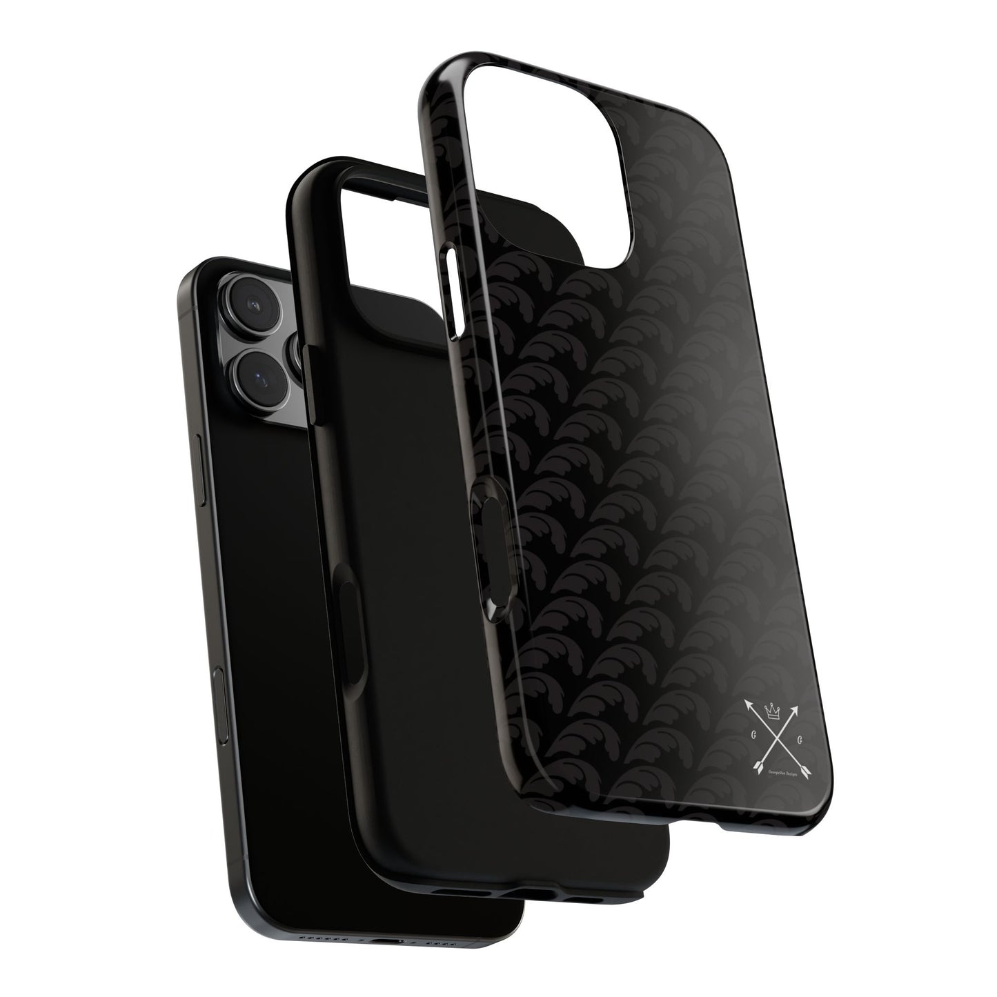 Beautiful Beloved One Flourish - Tough Phone Cases (black/black)