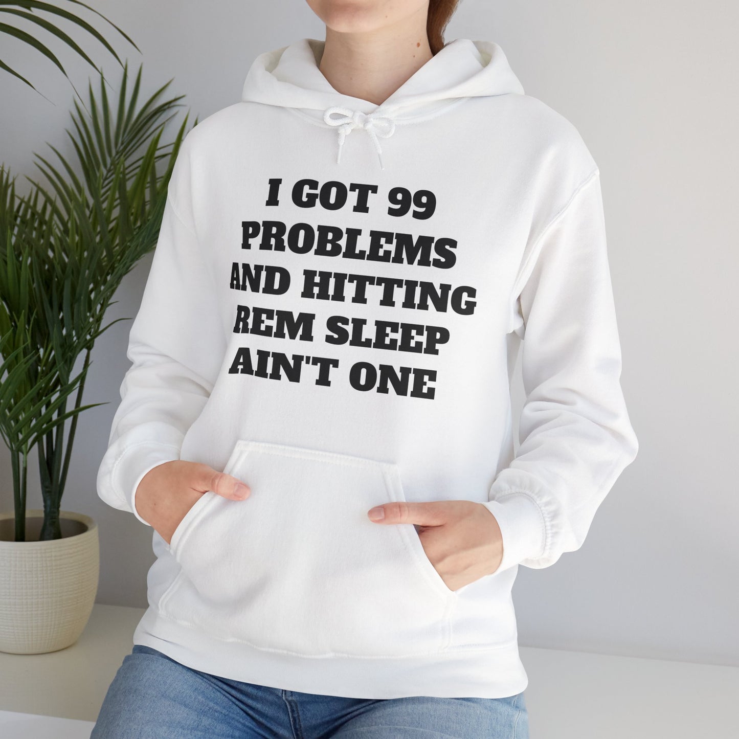 I Got 99 Problems/Narcolepsy Sucks - Unisex Heavy Blend™- Hooded Sweatshirt