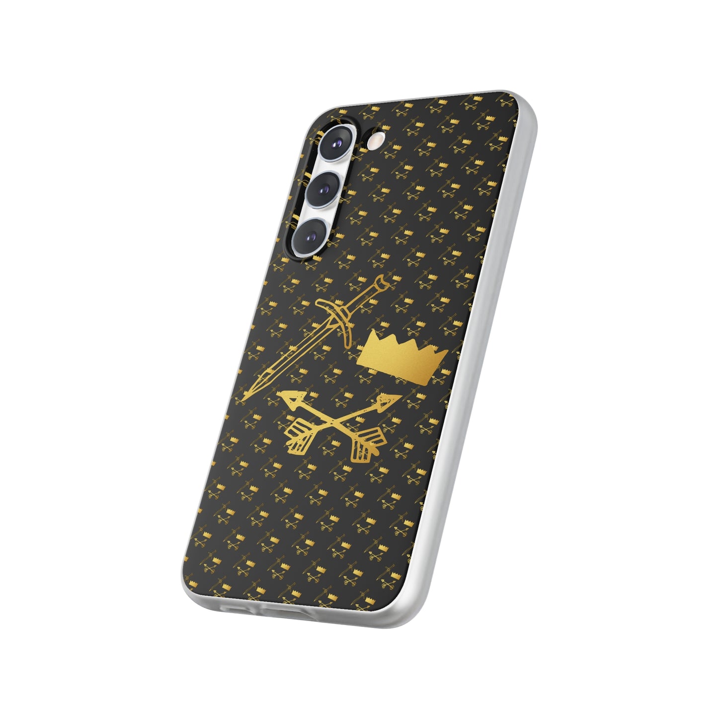 Gold and Bold Warrior - Flexi  Phone Cases