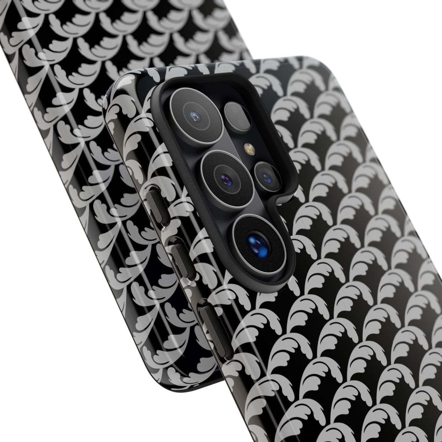 Beautiful Beloved One Flourish (black/silver) - Tough Phone Cases