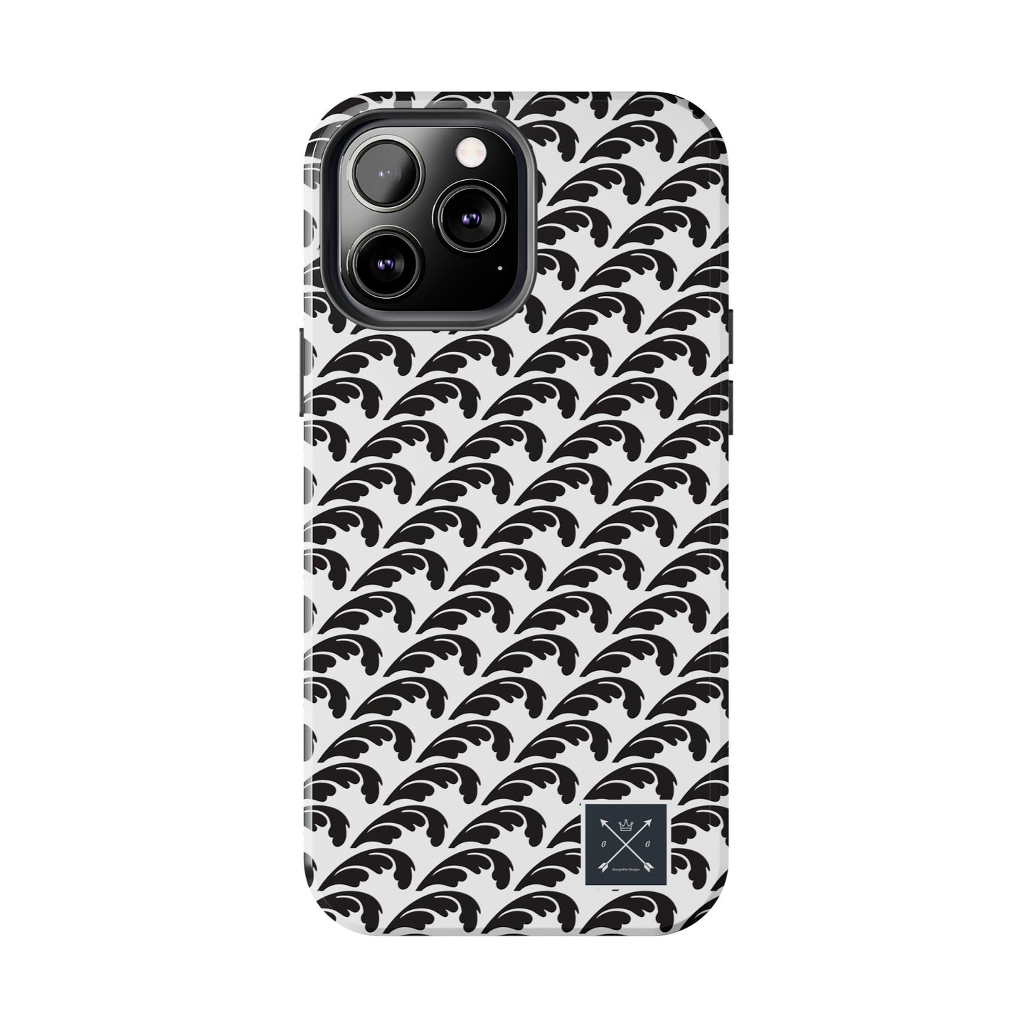 Beautiful Beloved One Flourish (black/white) - Tough Phone Cases