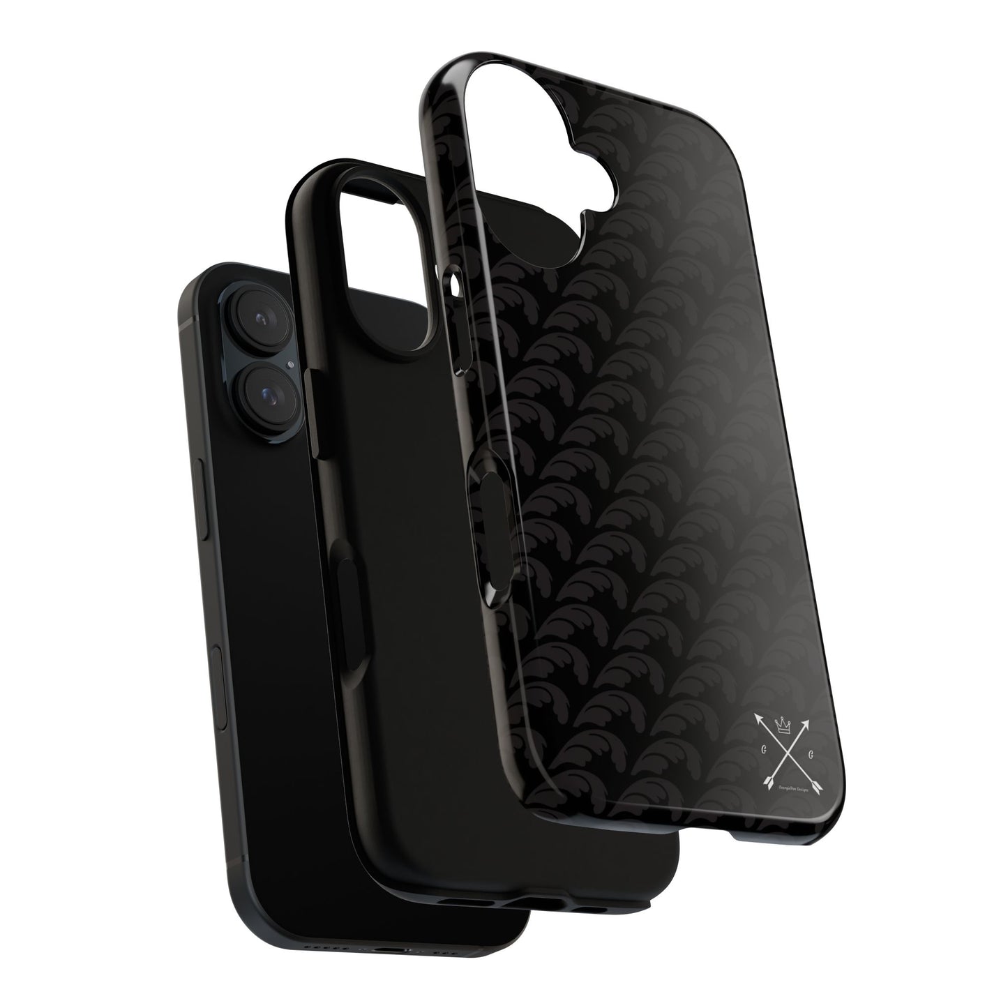 Beautiful Beloved One Flourish - Tough Phone Cases (black/black)