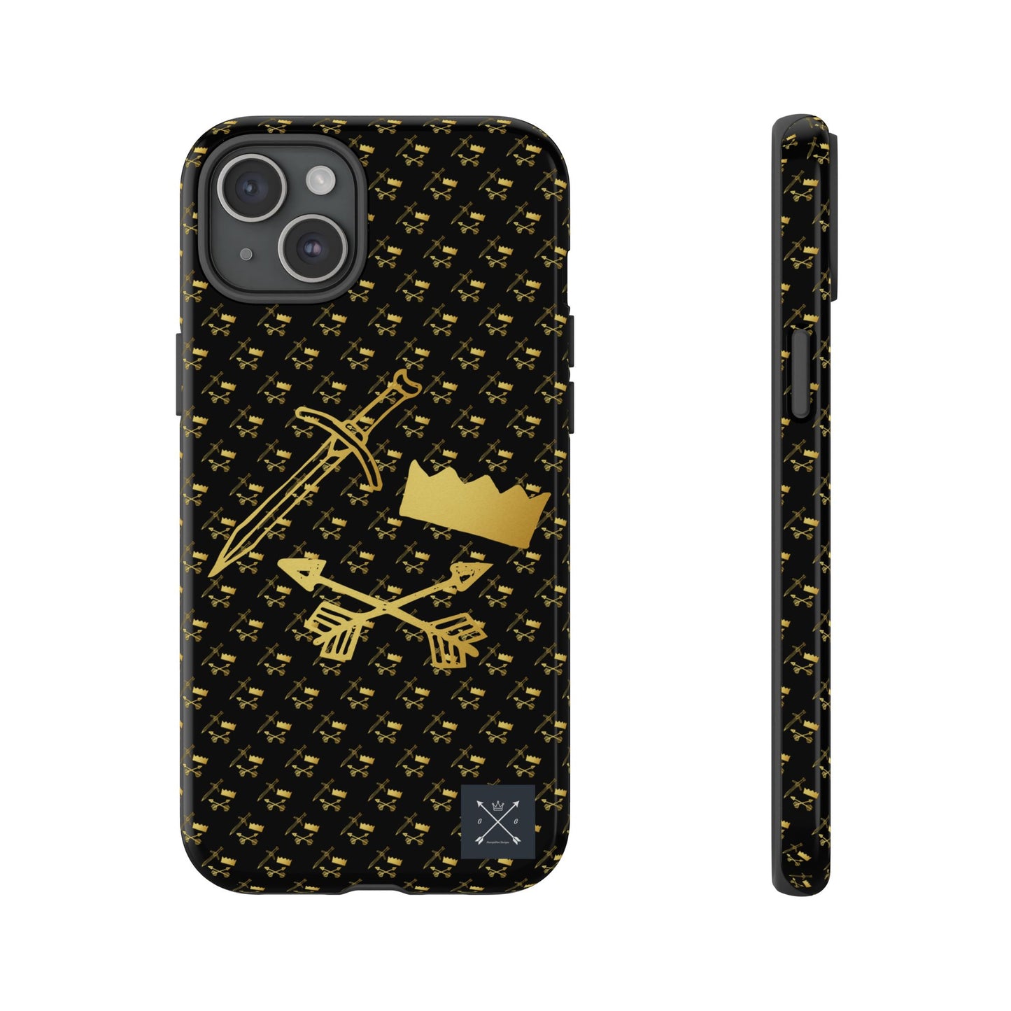 Gold and Bold Warrior - Tough Phone Cases